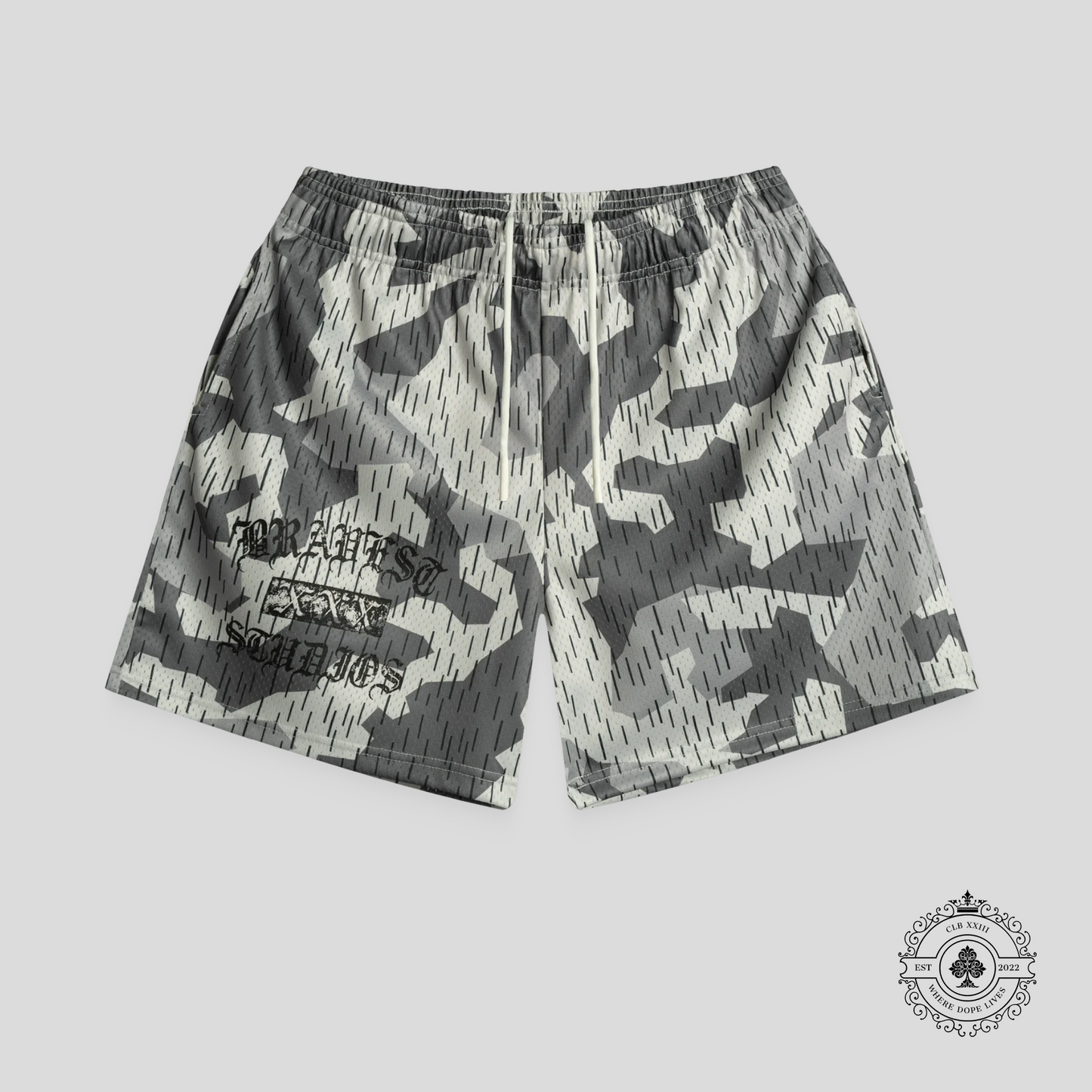 Bravest Studios Splinter Shorts in Grey