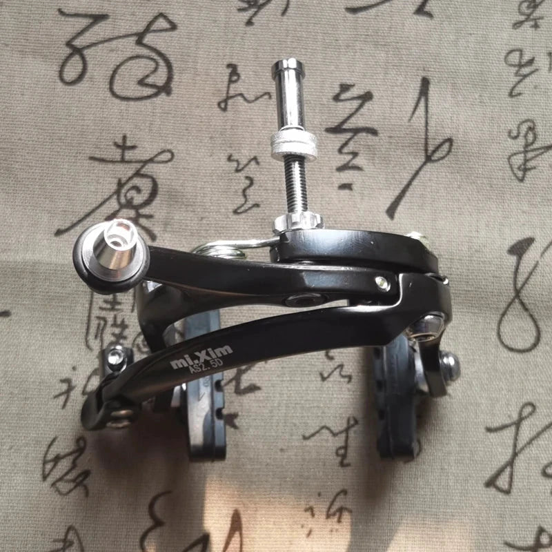 New Bicycle V-Brake AS2.5D-C Racing Road Dual Pivot Bike Aluminum Side Pull Caliper Brake Front Rear Brake 55-72mm