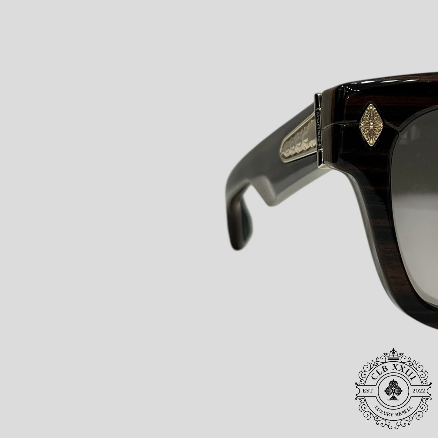 Chrome Hearts Lilith Wooden Framed Sunglasses