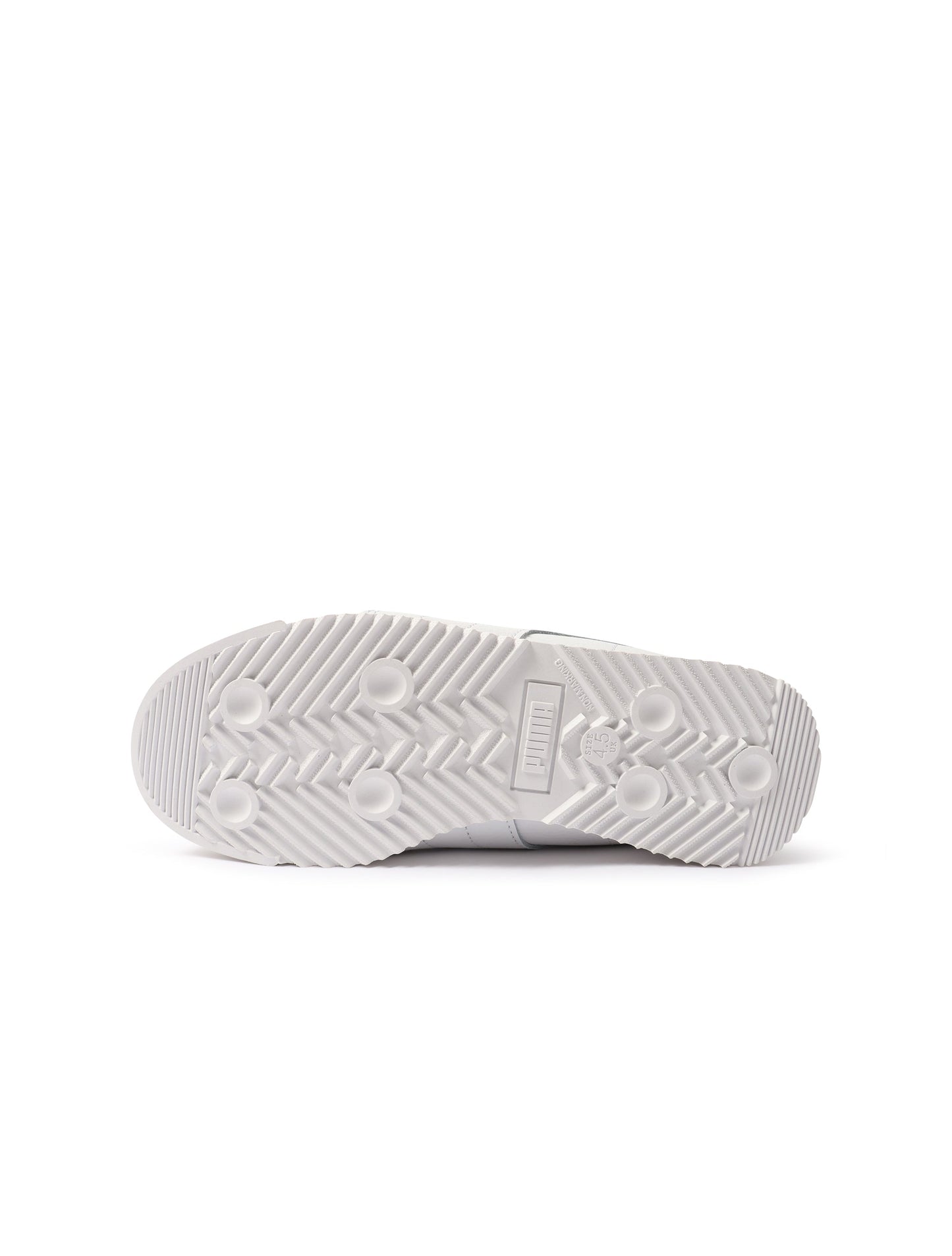 Puma Big Kids Roma Basic - White/Gold