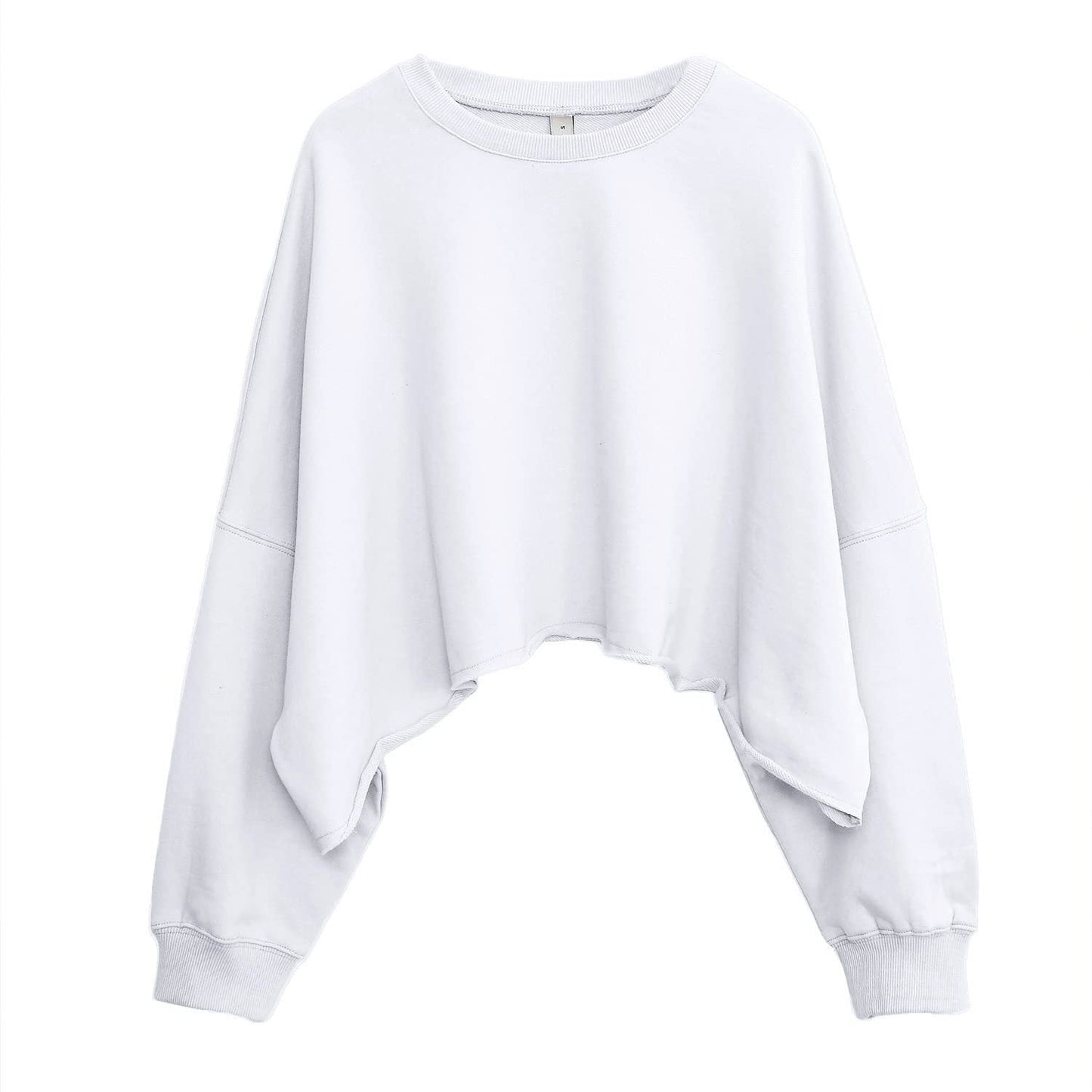 Short Sweatshirt Women Clothing Loose Fitting Cropped Slimming Fashionable Printed Street Sportswear Yoga Jacket Coat