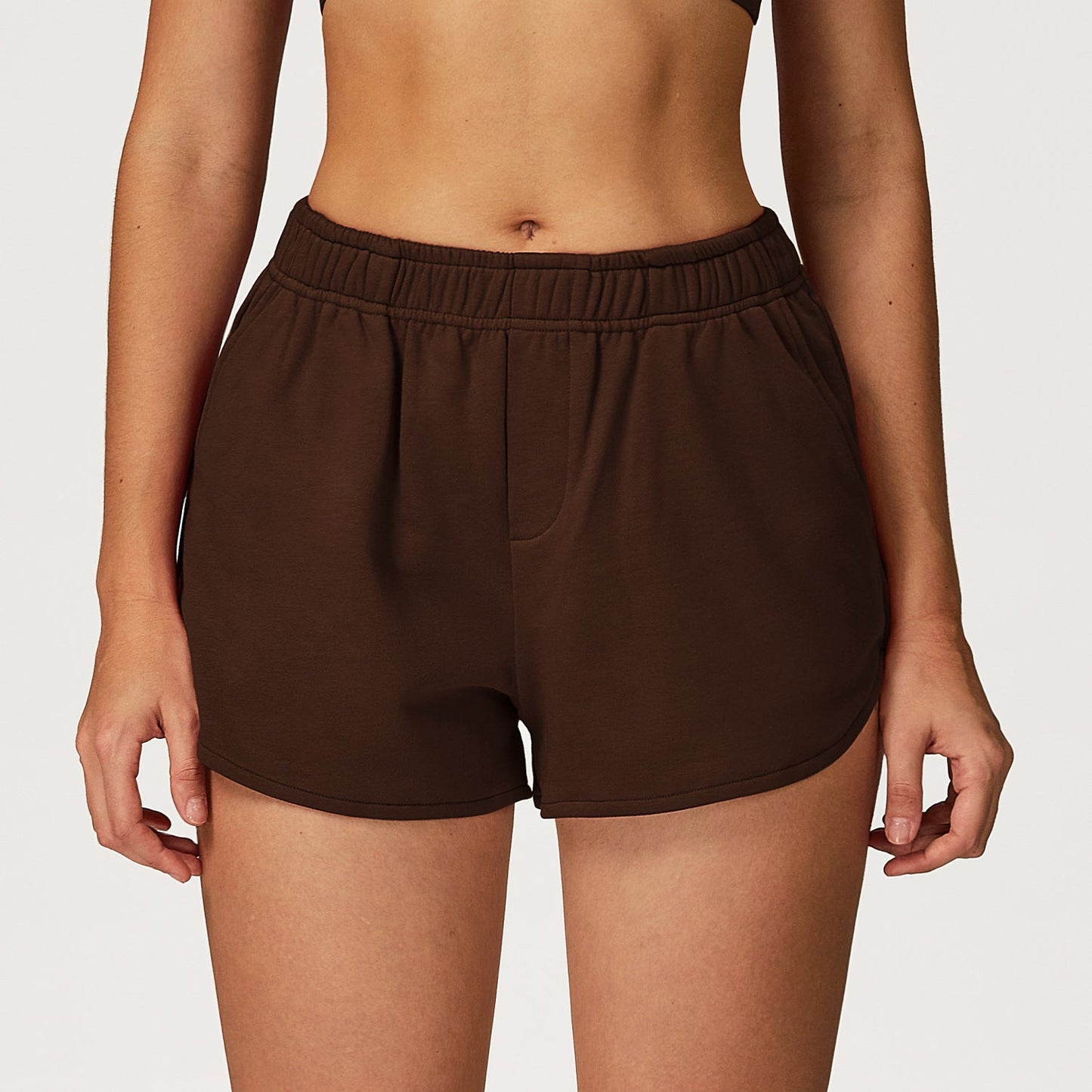 Autumn Winter Sweatpants High Waist Wide Leg Straight Slimming Loose Sweatpants Outdoor Running Casual Sports Shorts