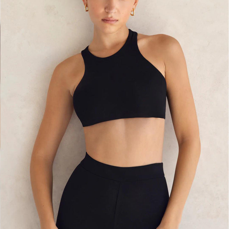 Beauty Back Exercise Underwear Women Shockproof Yoga Push up Bras Running High Strength Sports Fitness Vest
