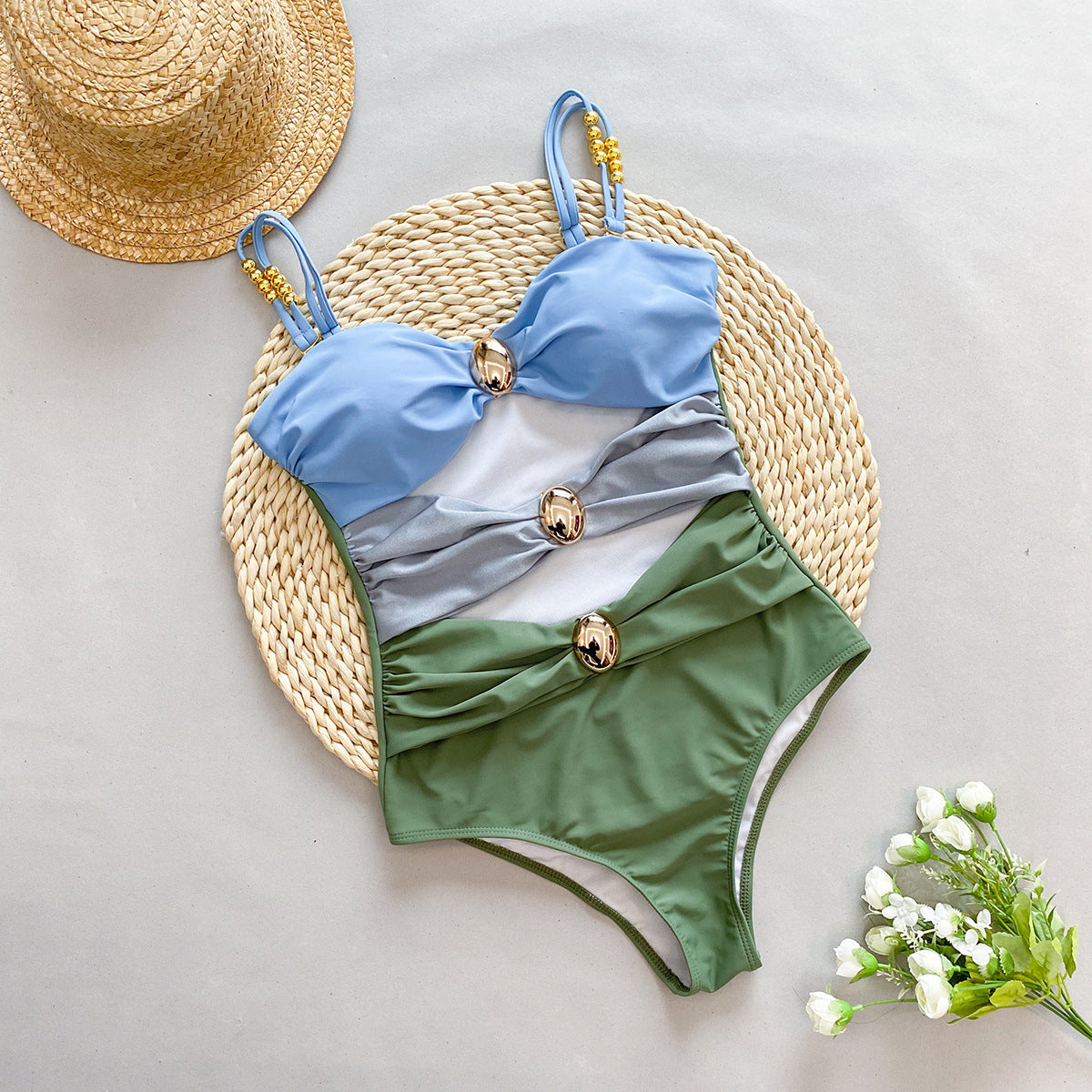 One Piece Swimsuit Bikini Women Sexy Swimsuit Set for Women