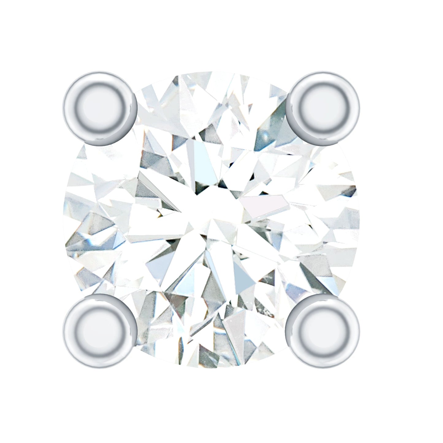 Natural Diamond Conch Piercing Earring