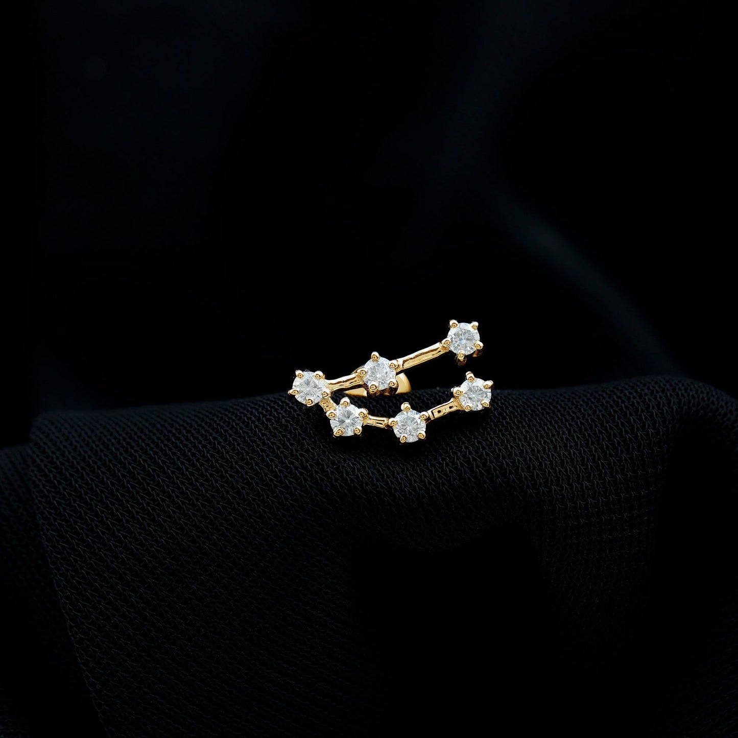 Diamond Capricorn Constellation Helix Piercing Earring