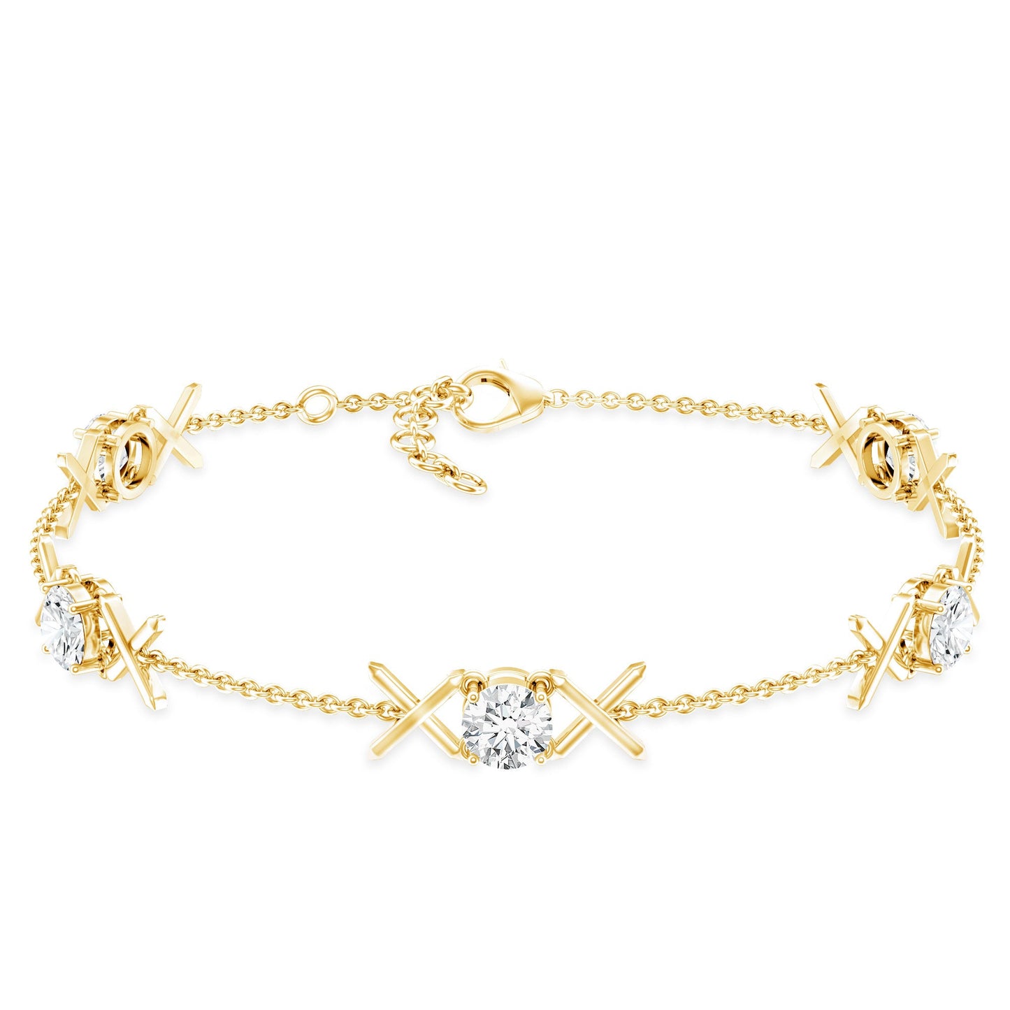 Certified Lab Grown Diamond Bridal Bracelet