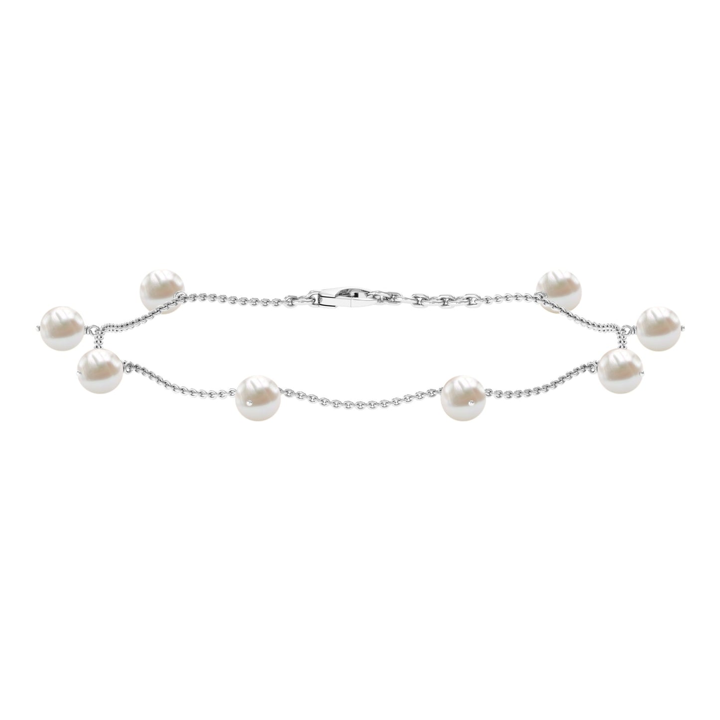 Freshwater Cultured Pearl Chain Bracelet for Women