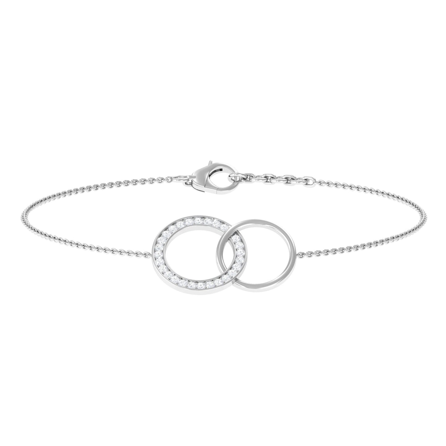 Diamond Eternity Chain Bracelet For Women