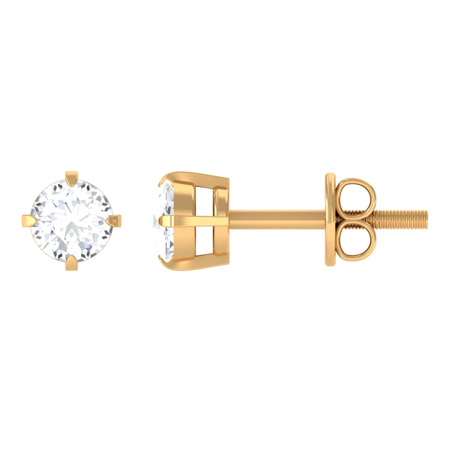 Dainty Diamond Studs