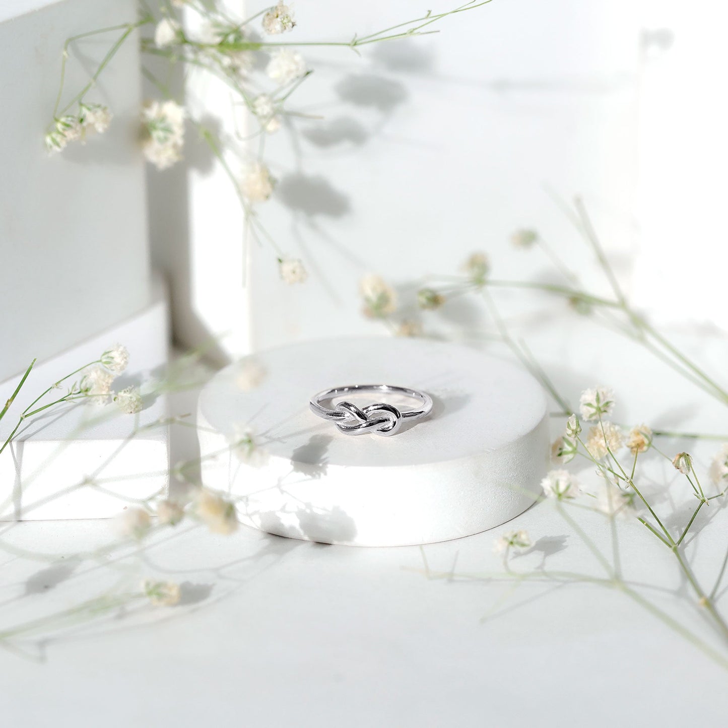 Infinity Knot Promise Ring for Women