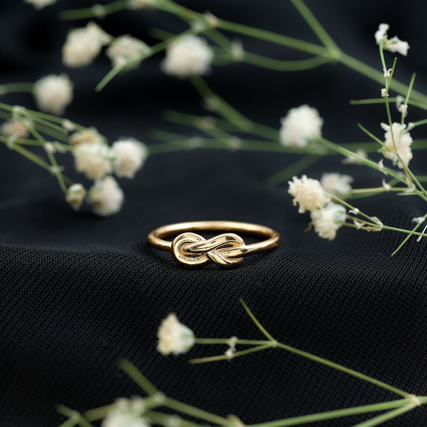 Infinity Knot Promise Ring for Women