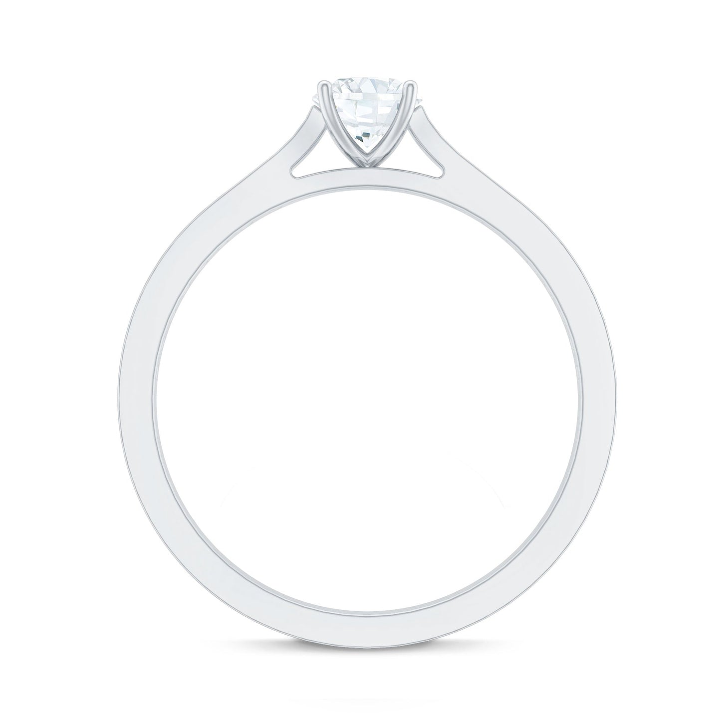 Certified Natural Diamond Promise Ring