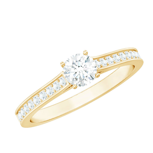 Certified Natural Diamond Promise Ring