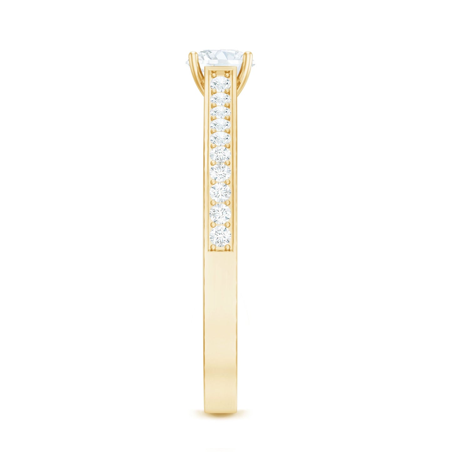Certified Natural Diamond Promise Ring