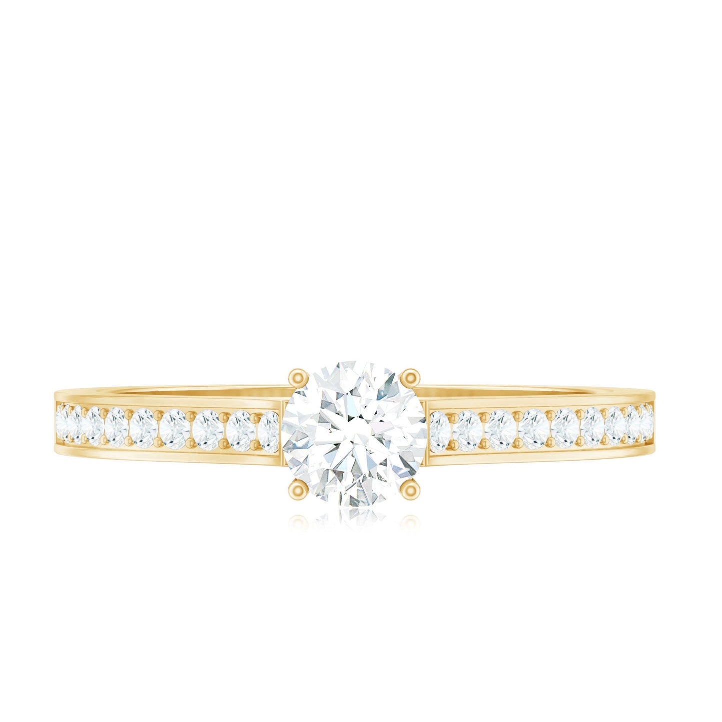 Certified Natural Diamond Promise Ring