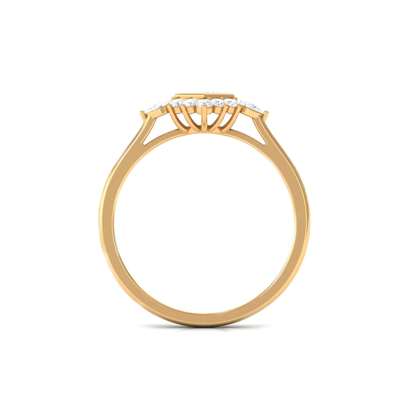 Designer Diamond Engagement Ring with Halo