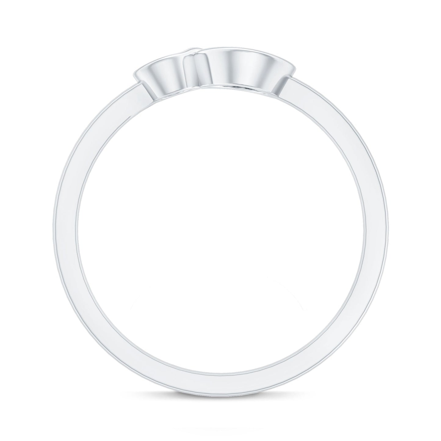 Natural Diamond Infinity Promise Ring