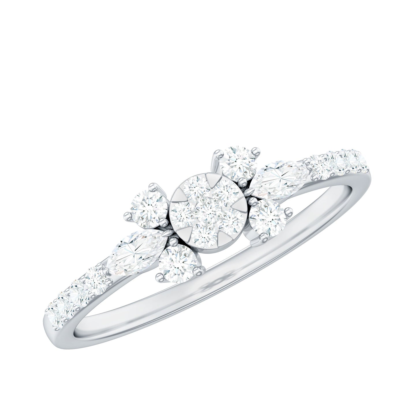Certified Real Diamond Promise Ring