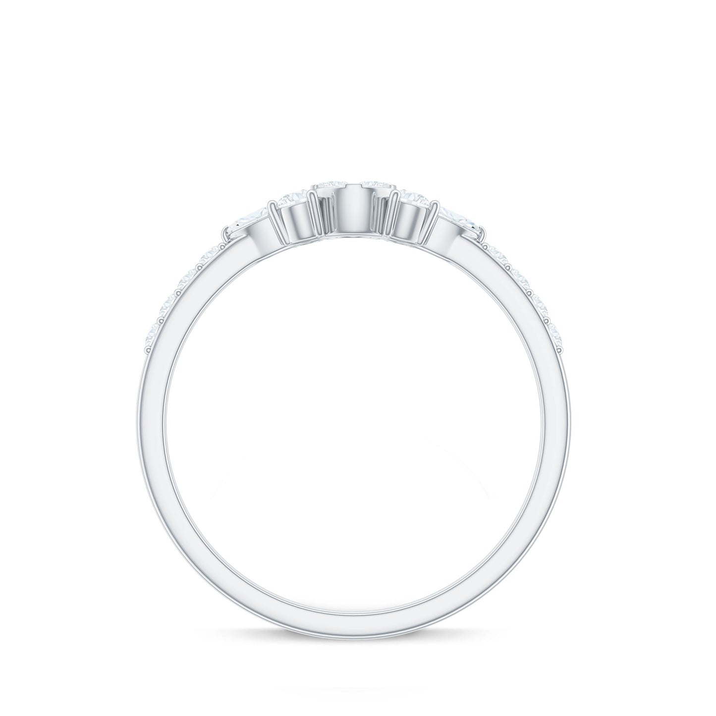 Certified Real Diamond Promise Ring