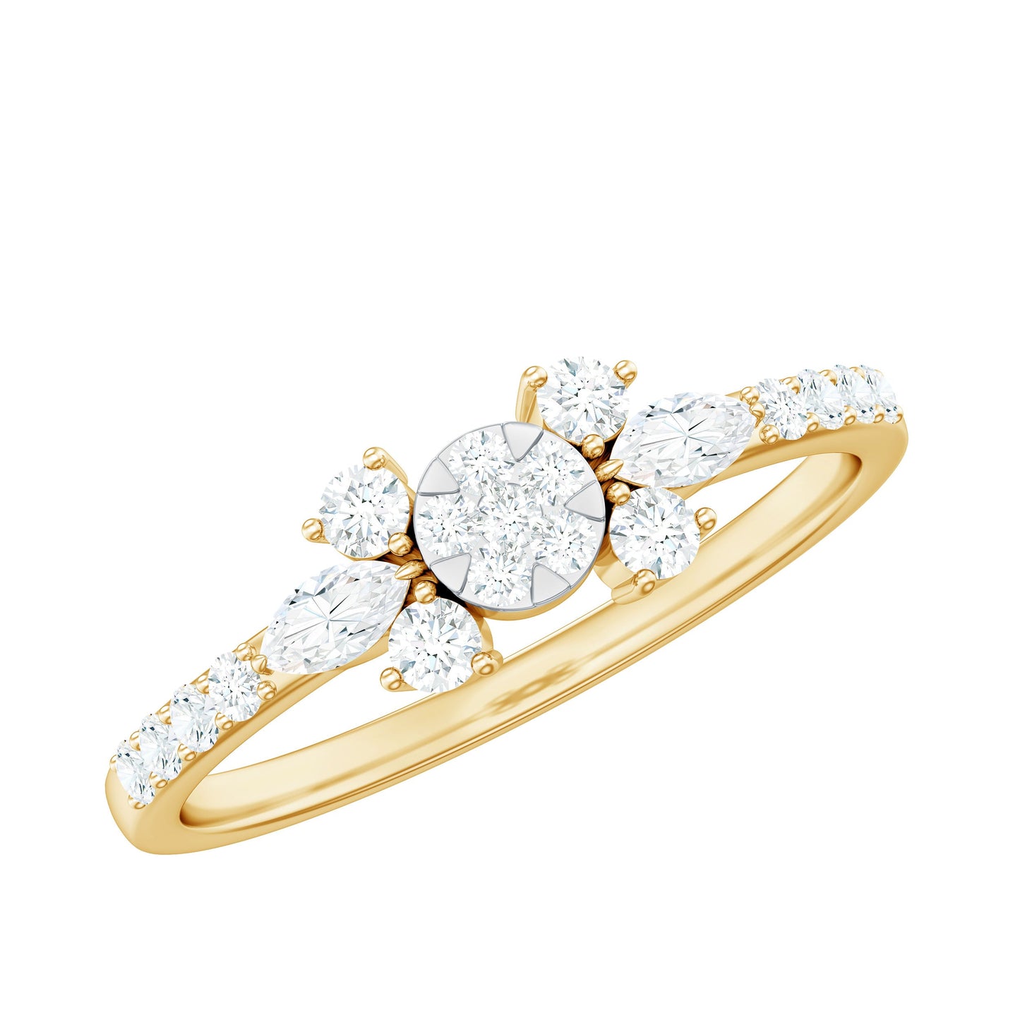 Certified Real Diamond Promise Ring
