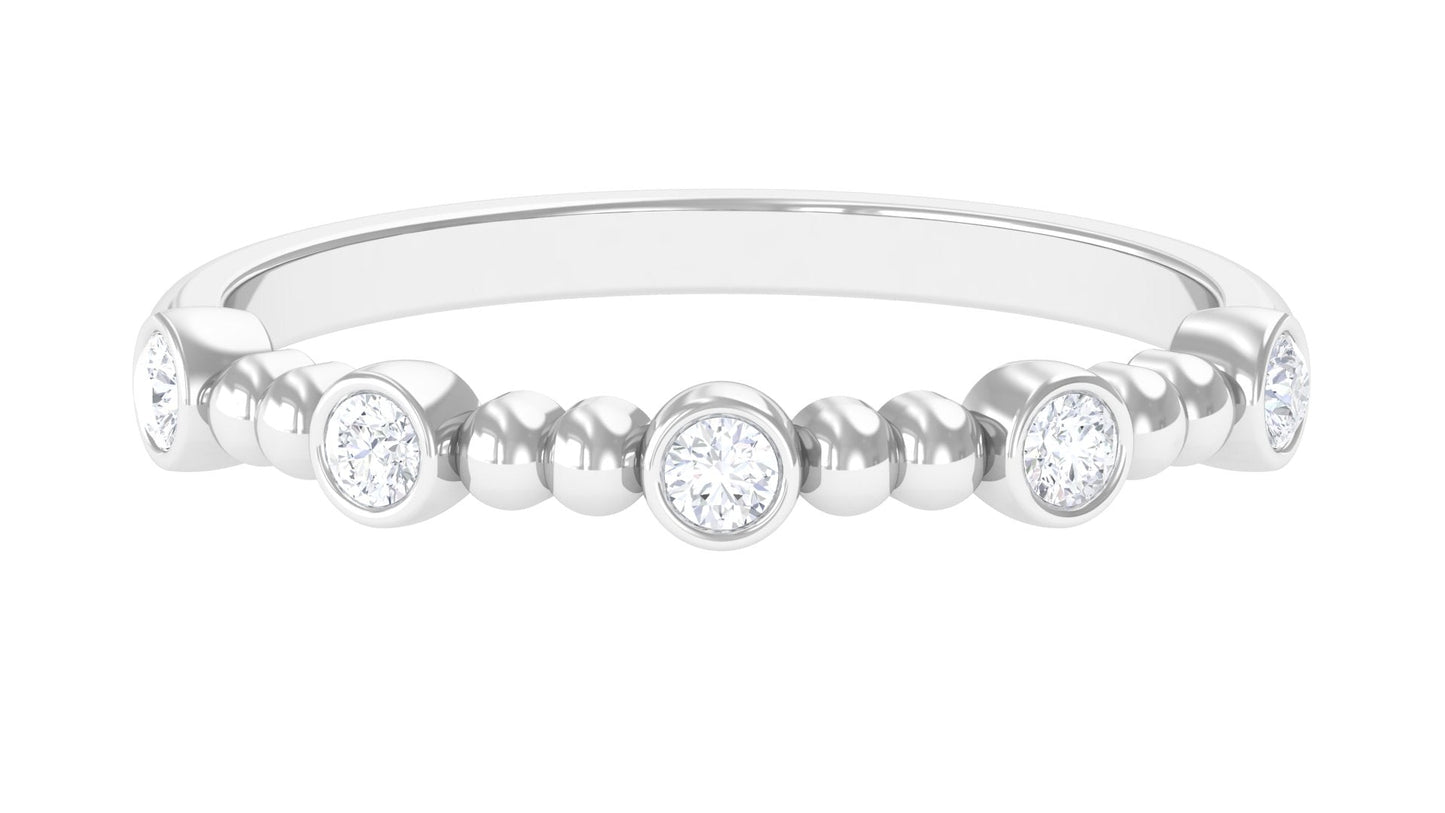 Natural Diamond Stackable Ring for Women
