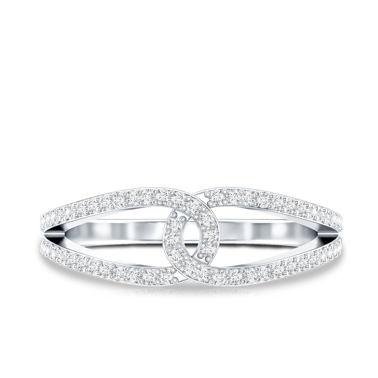 Certified Real Diamond Anniversary Ring for Women