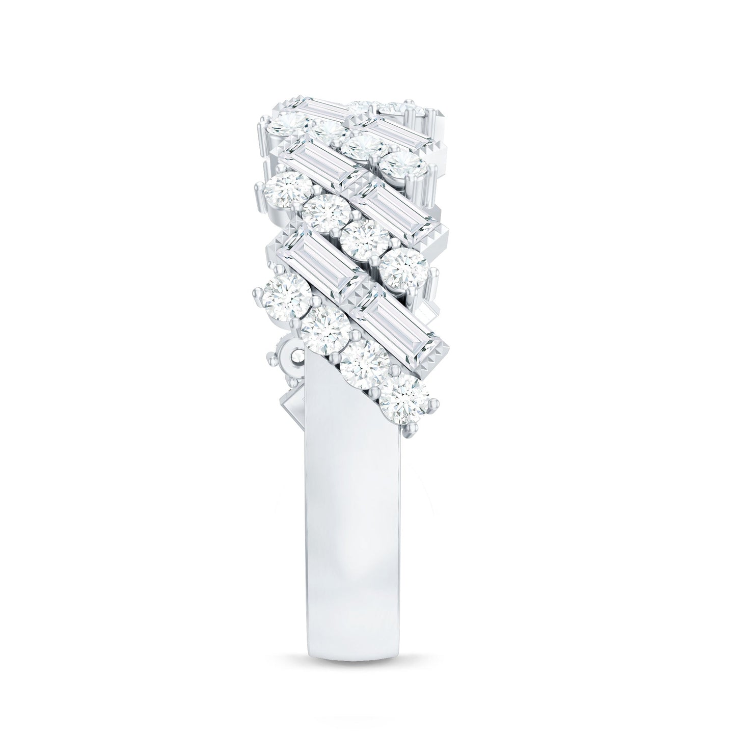 Natural Diamond Wedding Band for Women