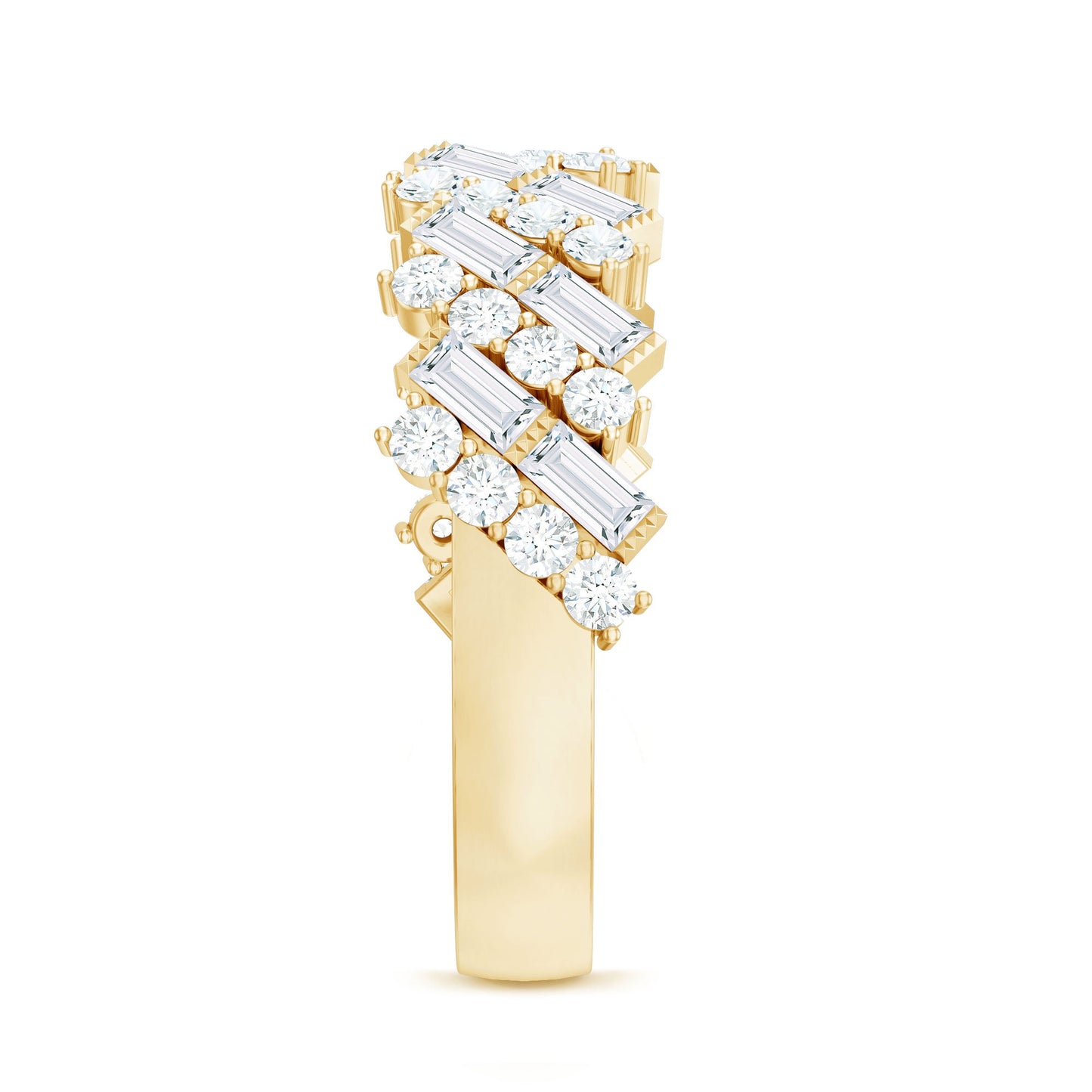 Natural Diamond Wedding Band for Women