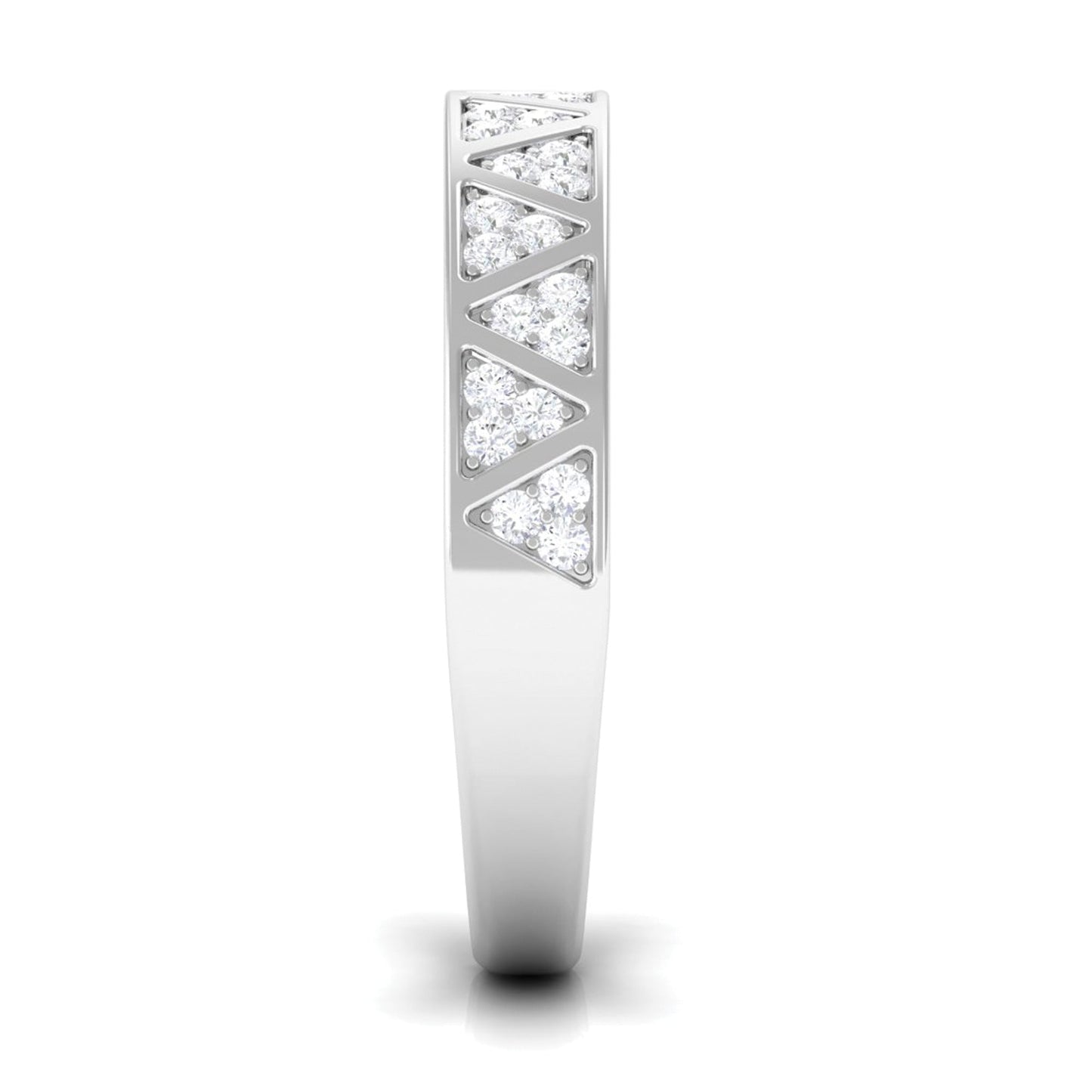 Certified Natural Diamond Wedding Band Ring for Women