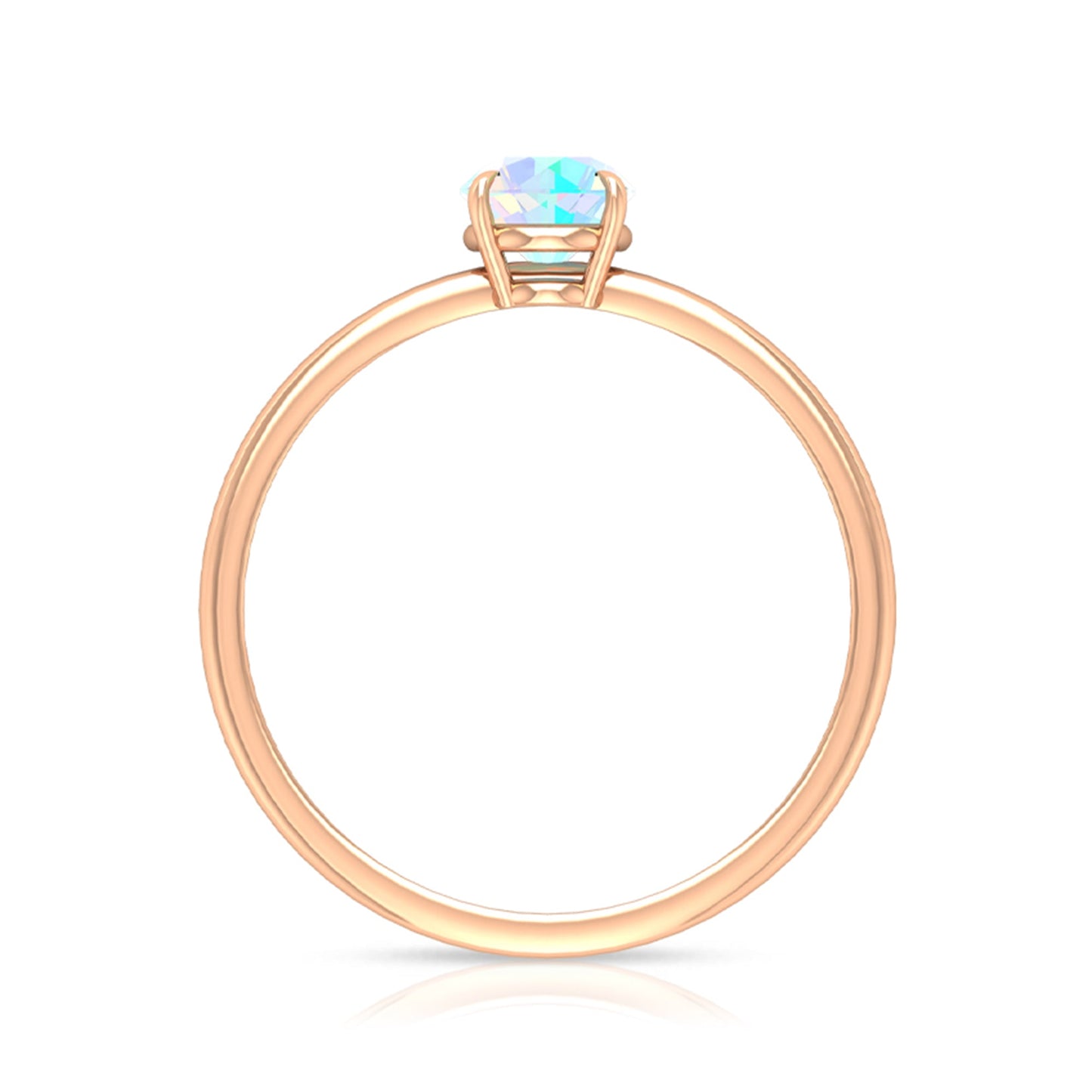 Certified Real Ethiopian Opal October Birthstone Ring