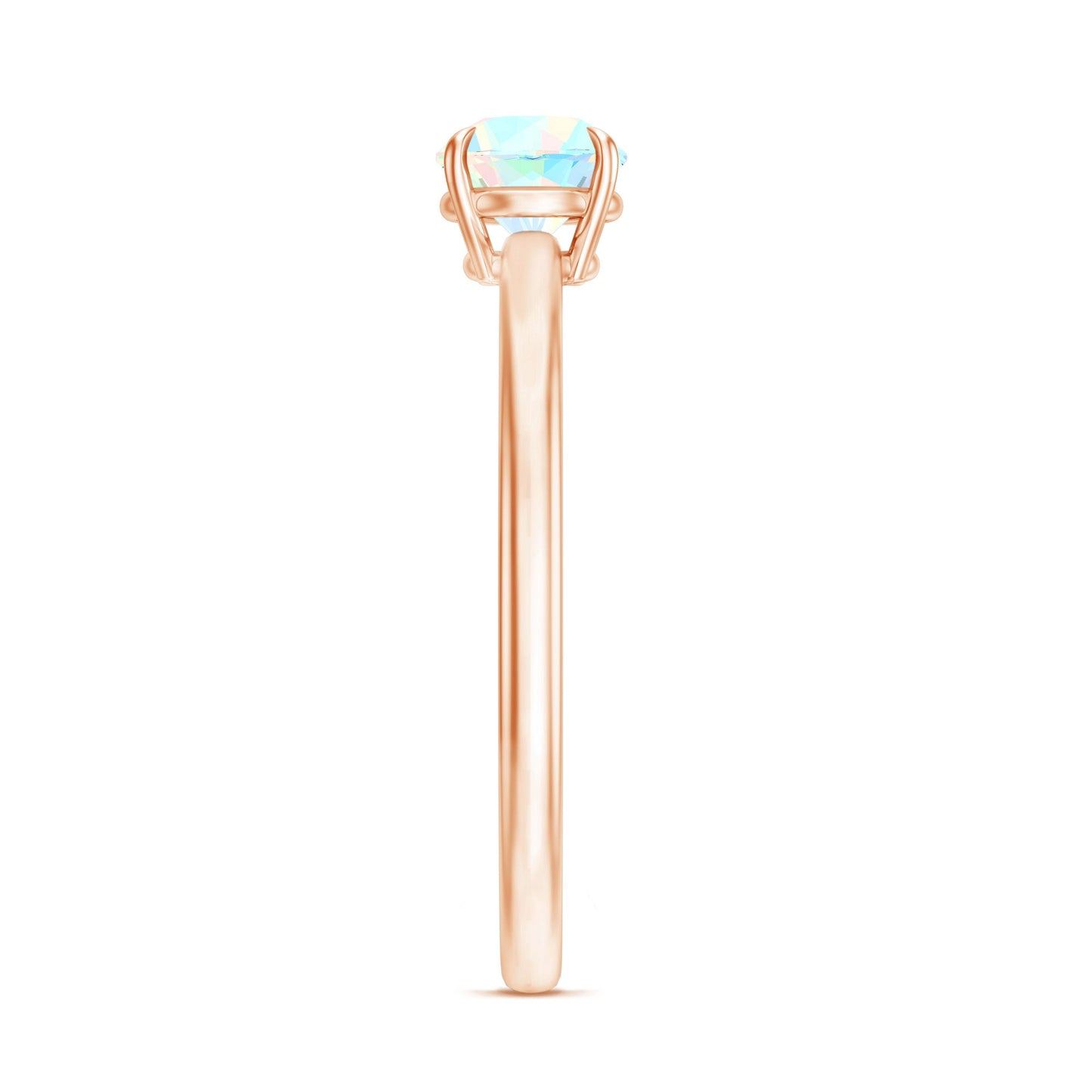 Certified Real Ethiopian Opal October Birthstone Ring