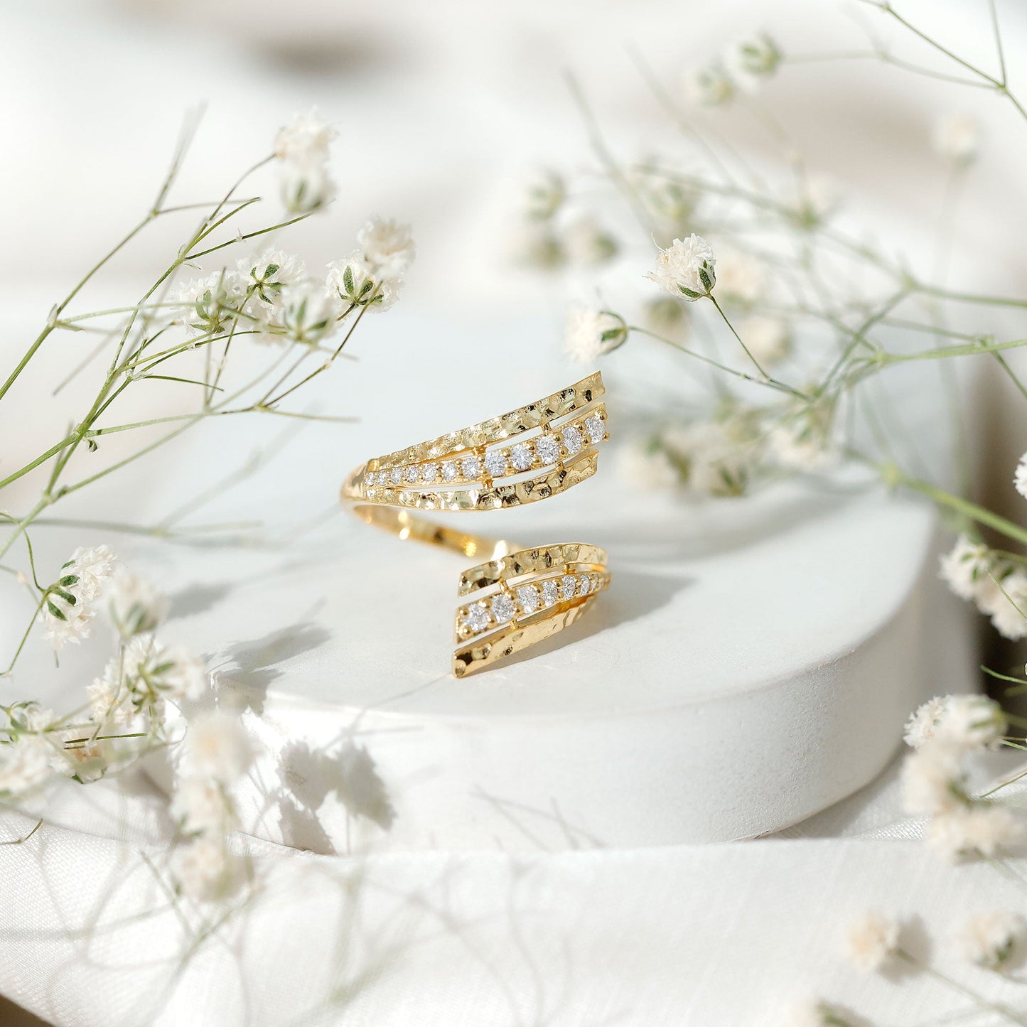Certified Diamond Statement Ring in Prong Setting