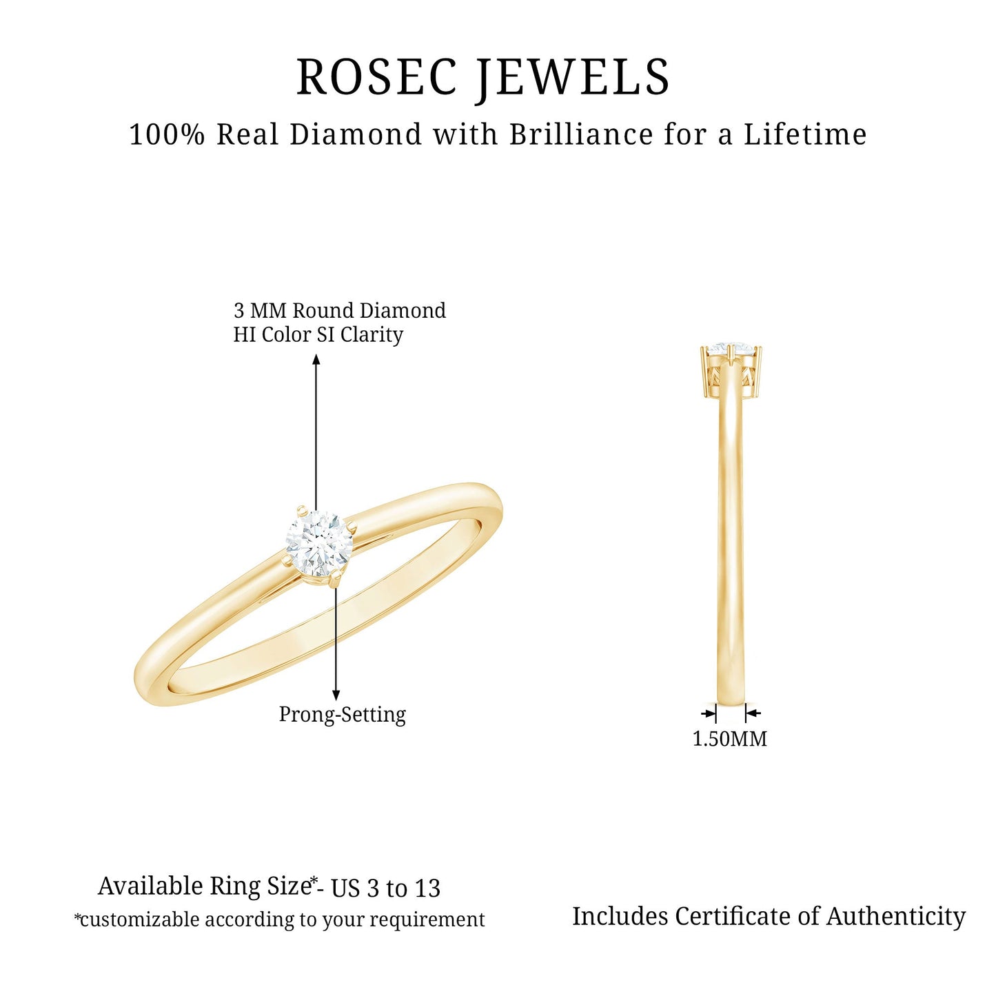 Diamond Promise Ring For Her