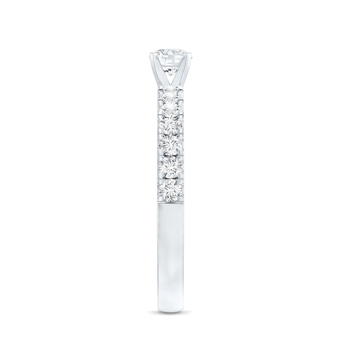 Natural Diamond Promise Ring for Engagement