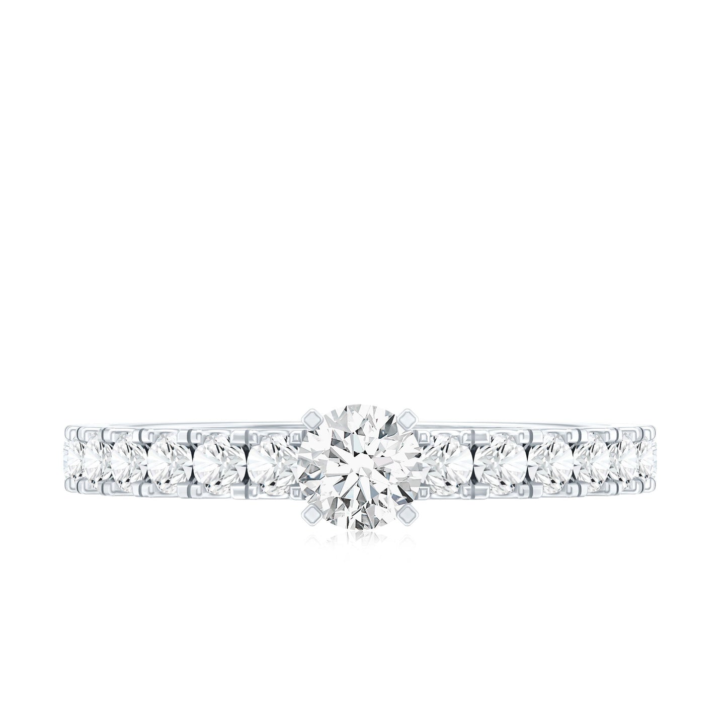 Natural Diamond Promise Ring for Engagement