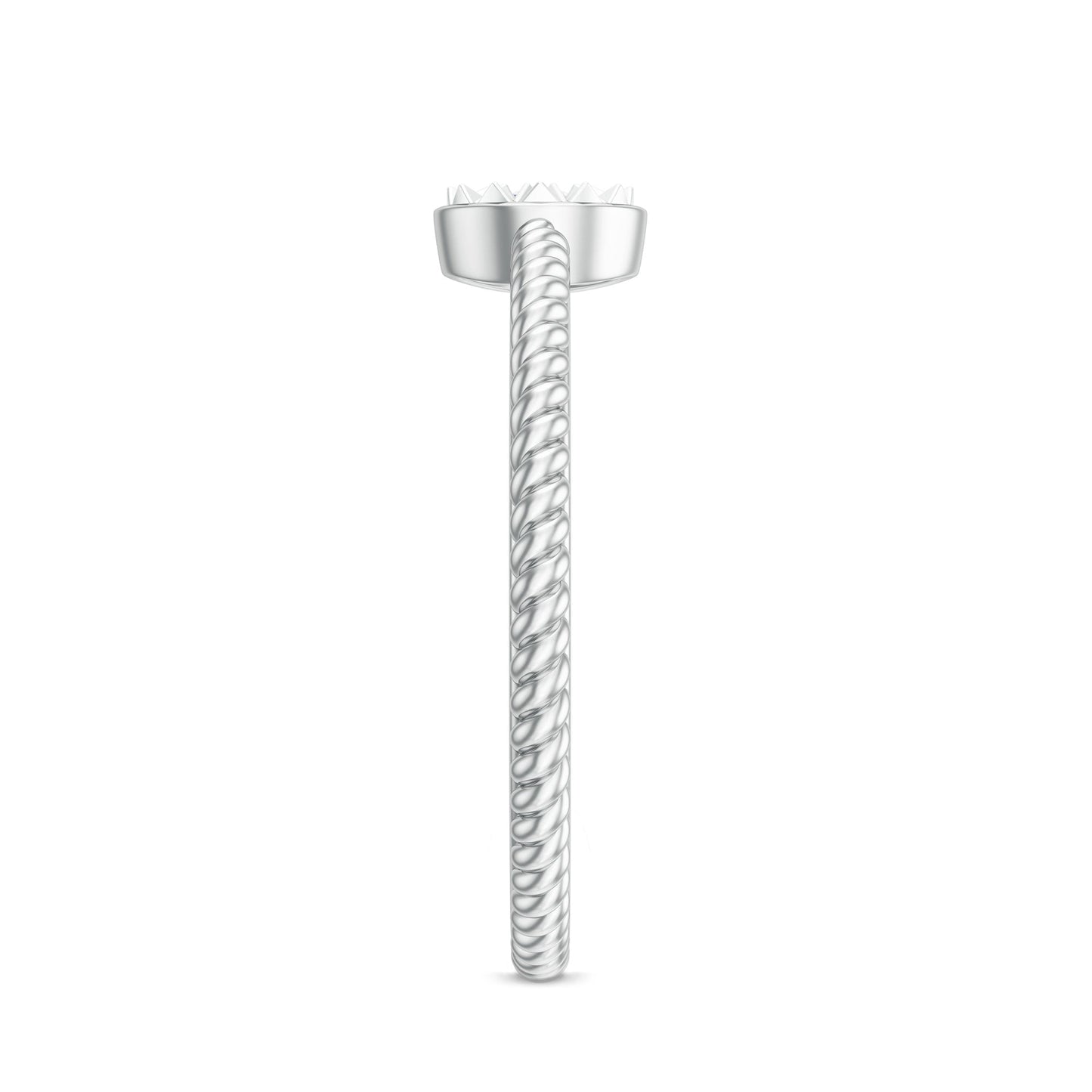 Illusion Set Diamond Promise Ring