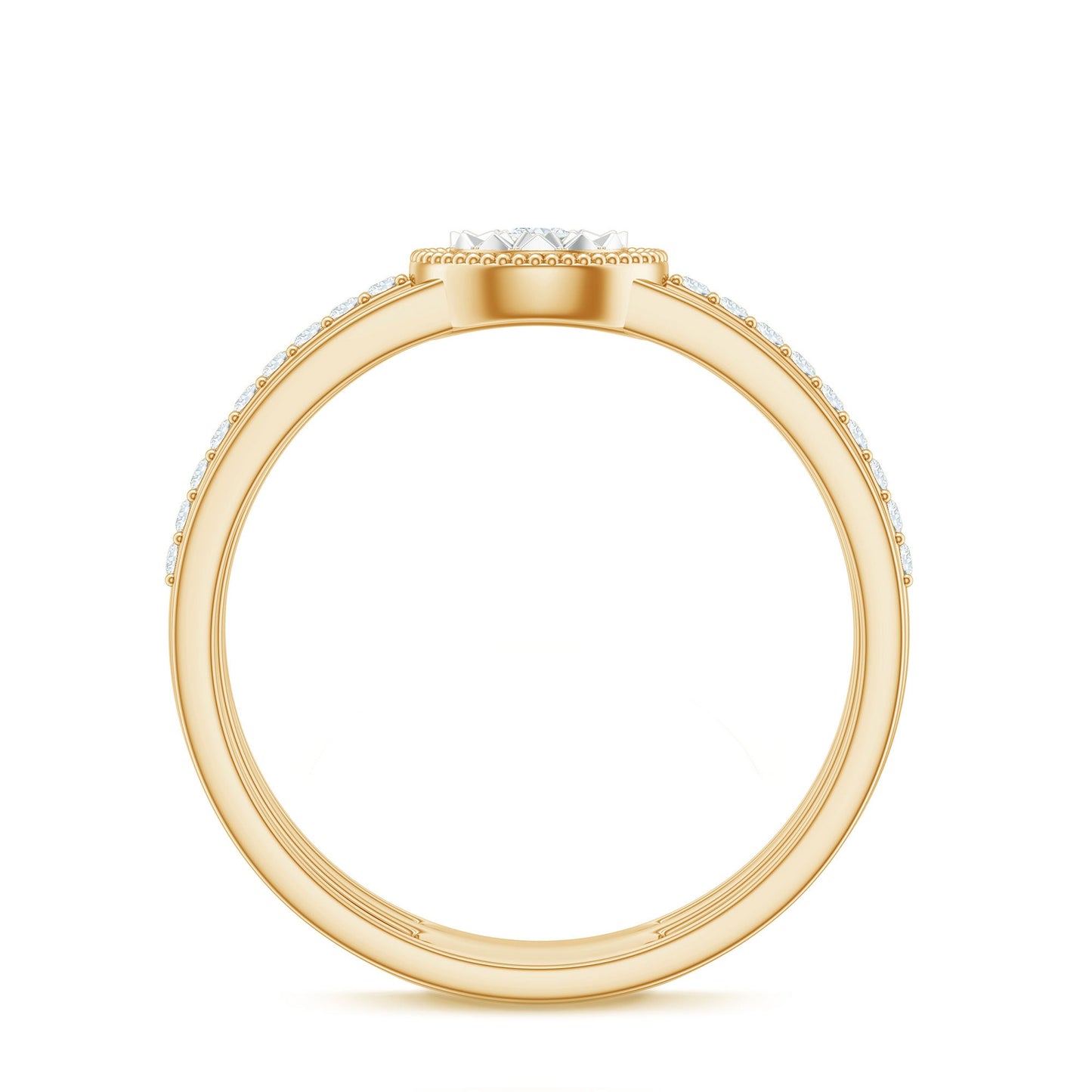 Certified Natural Diamond Engagement Ring for Women