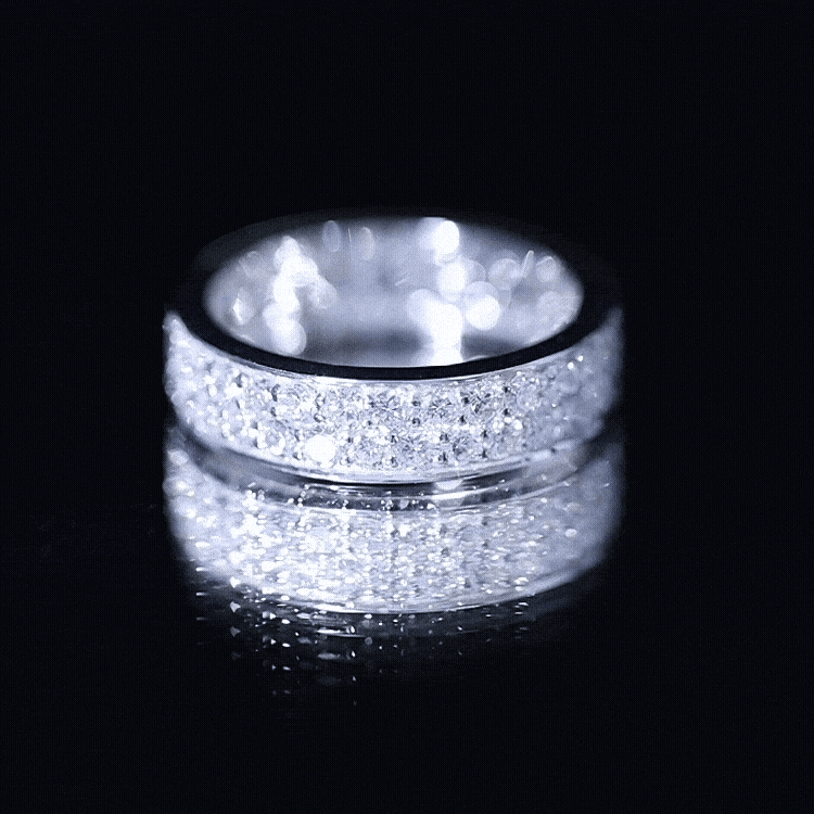 Certified Lab Grown Diamond Wedding Band For Women