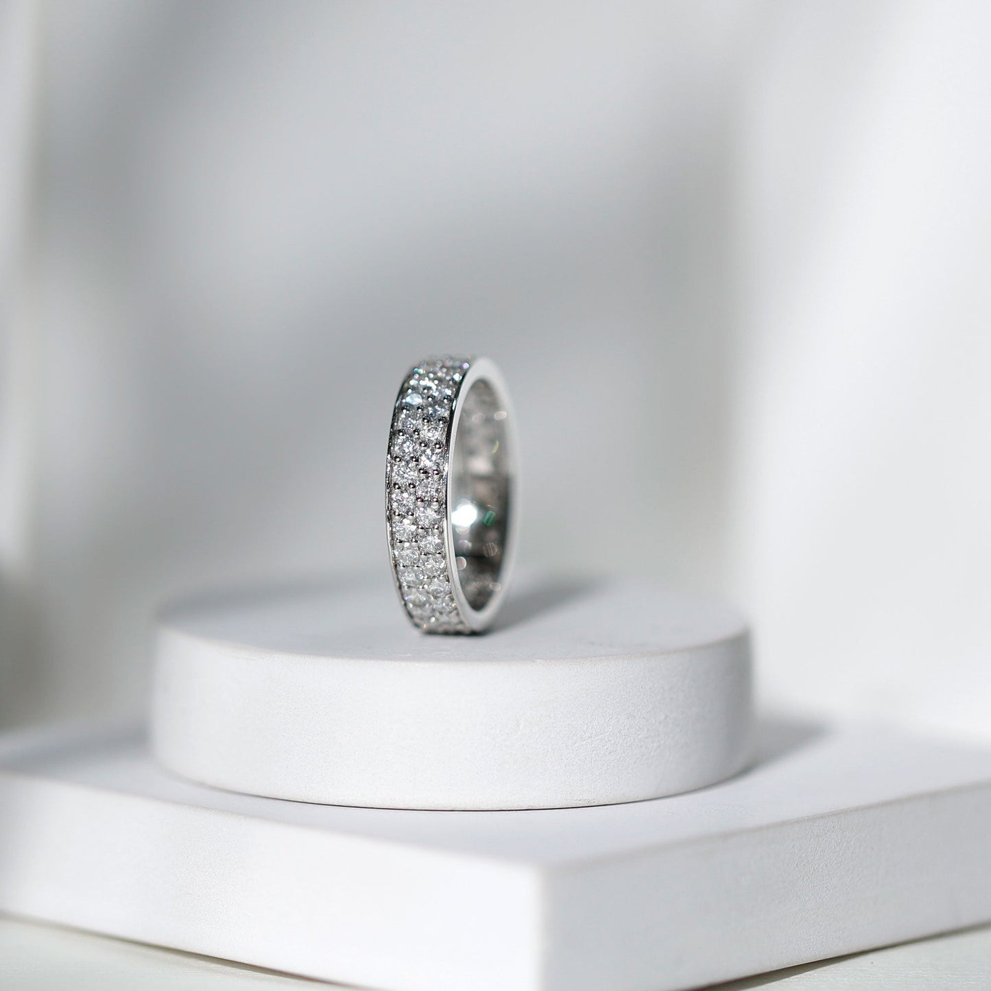Certified Lab Grown Diamond Wedding Band For Women