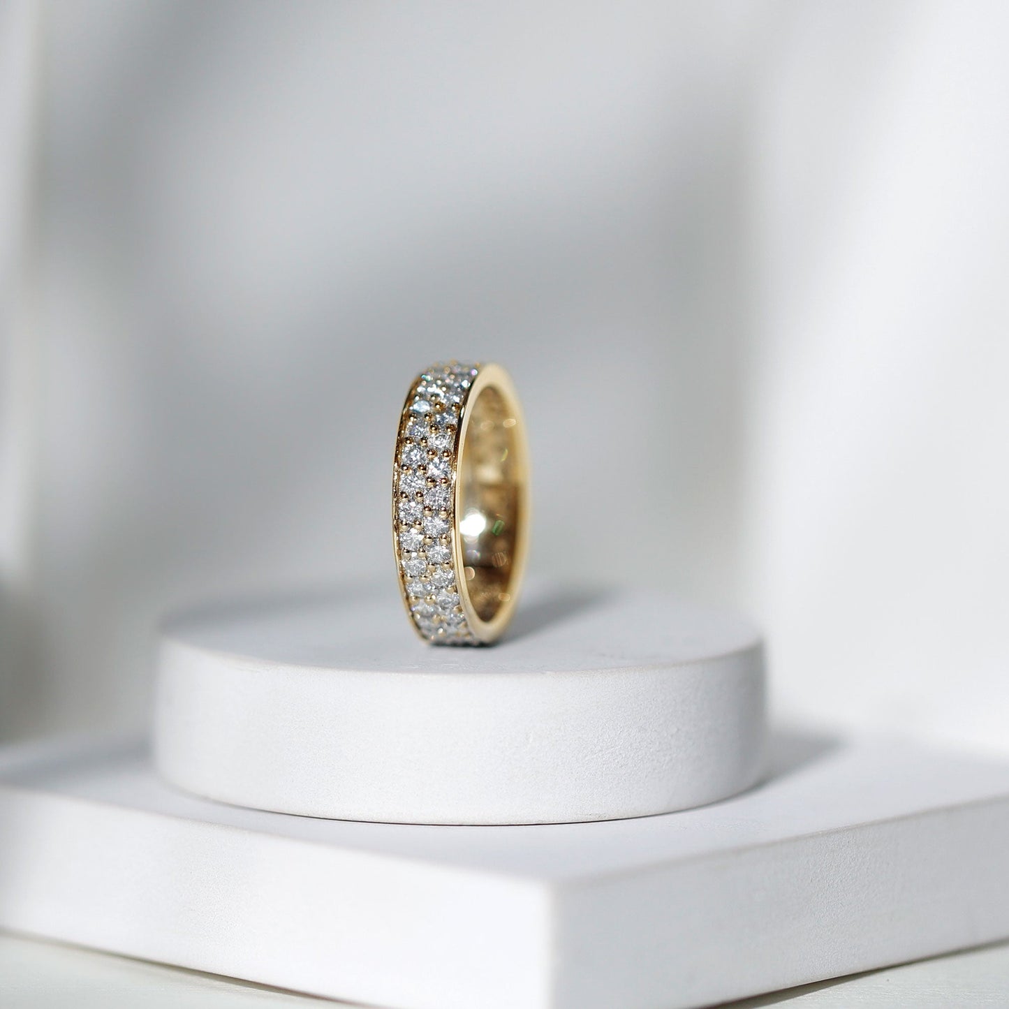 Certified Lab Grown Diamond Wedding Band For Women