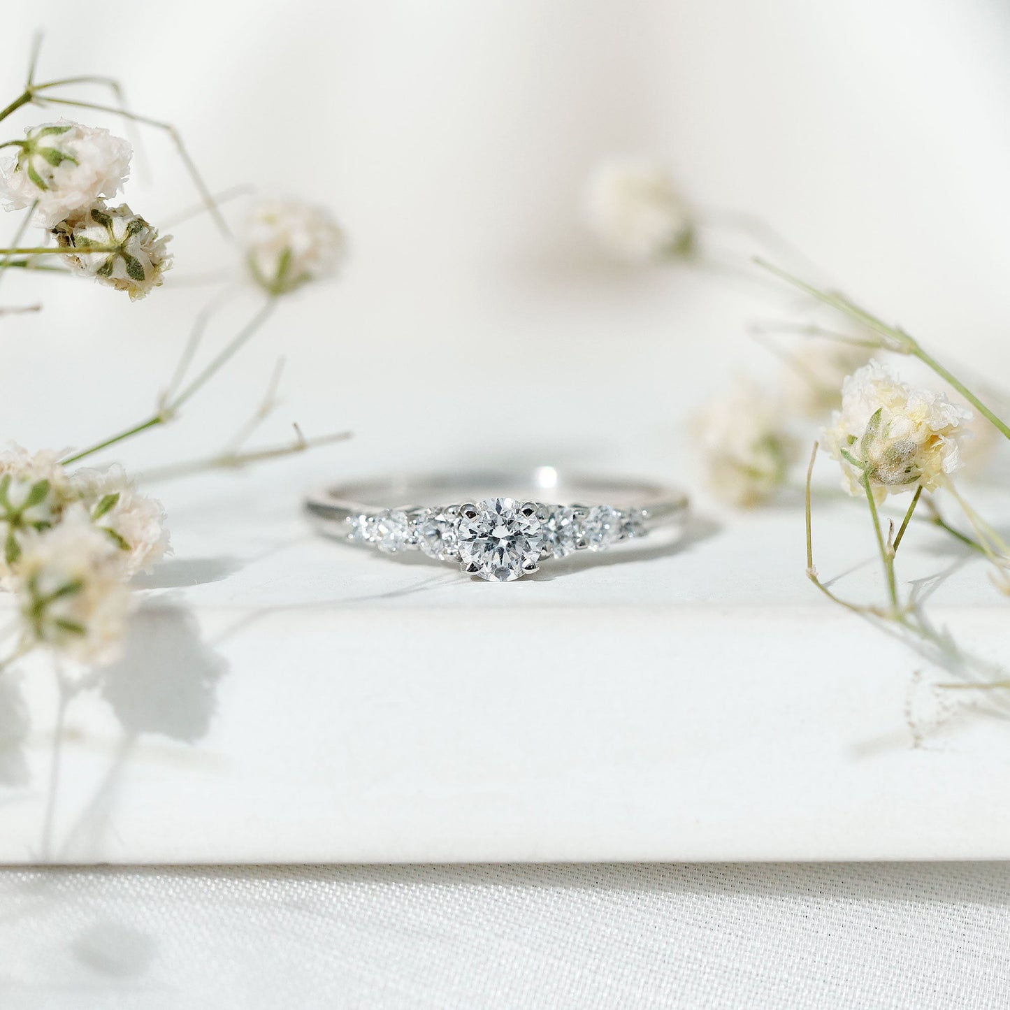 Certified Lab Grown Diamond Classic Solitaire Engagement Ring
