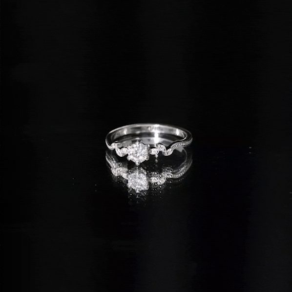 Certified Lab Grown Diamond Minimalist Promise Ring