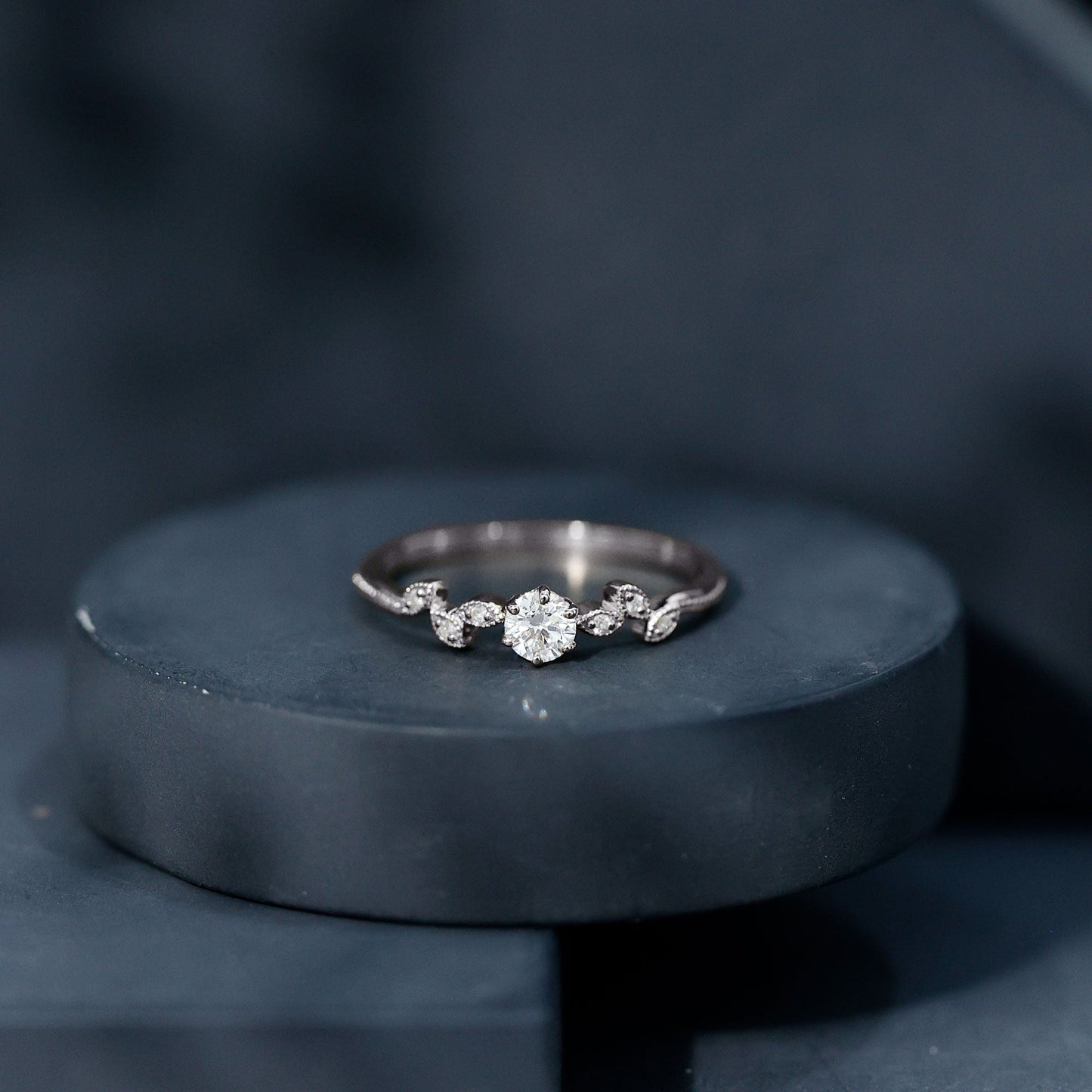 Certified Lab Grown Diamond Minimalist Promise Ring