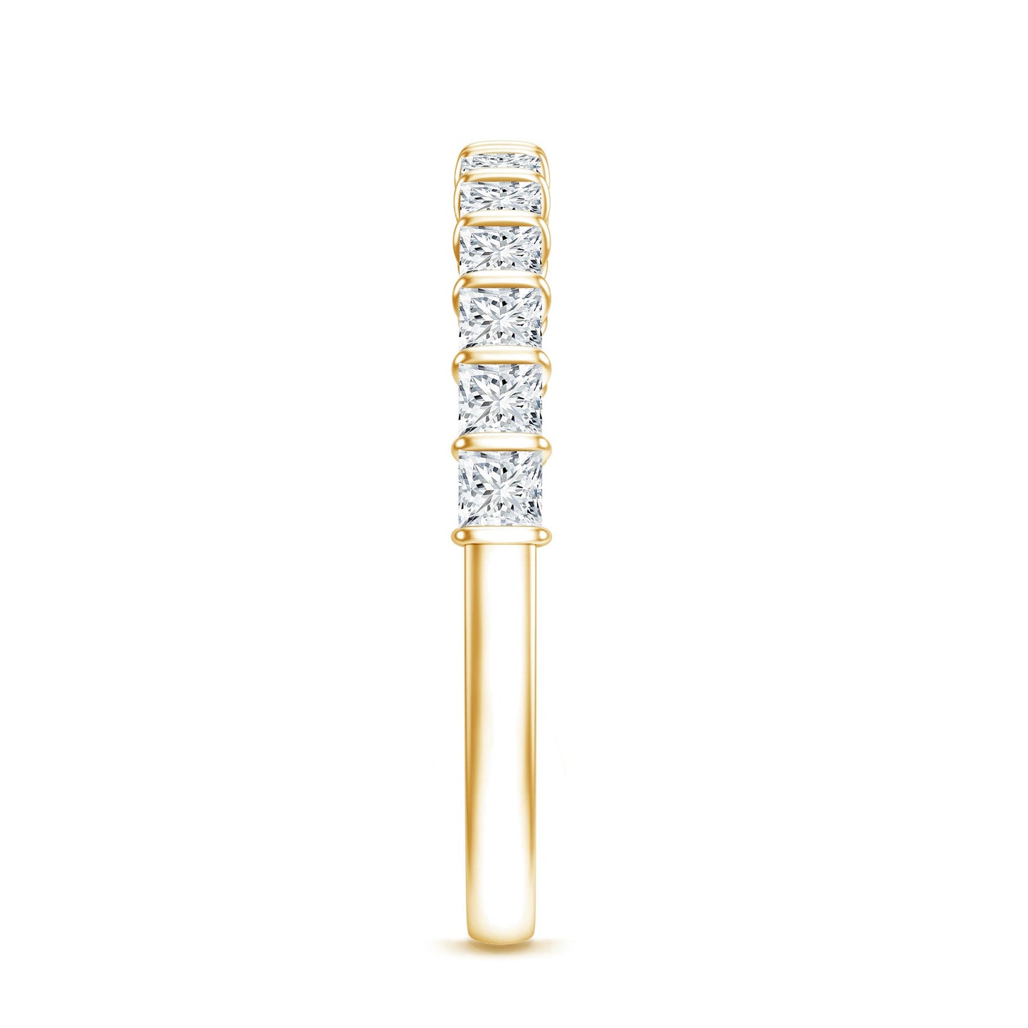 Princess Cut Diamond Anniversary Band Ring