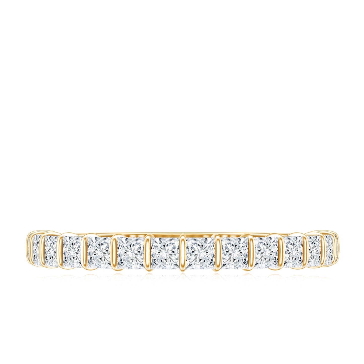 Princess Cut Diamond Anniversary Band Ring