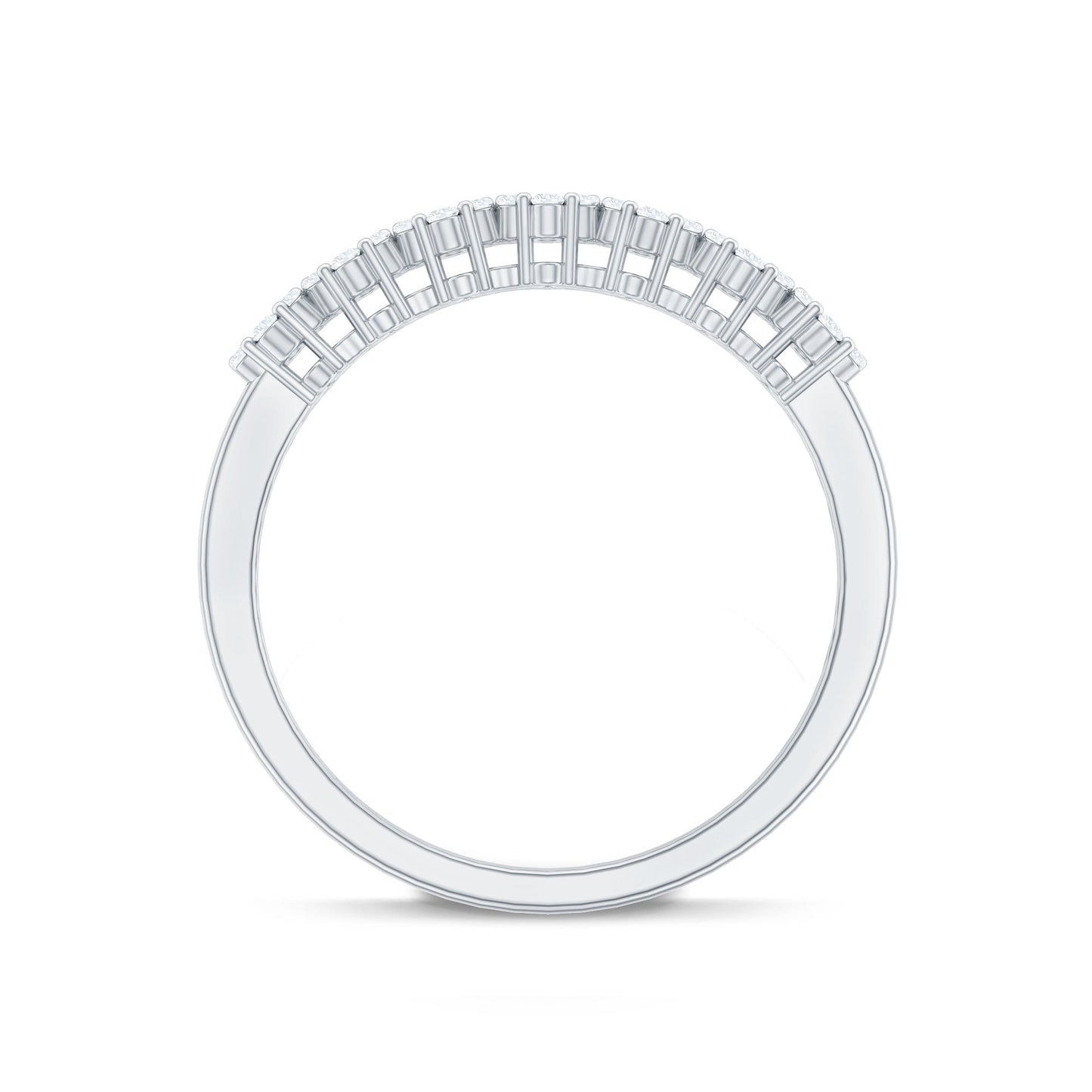 Certified Diamond Cluster Anniversary Ring