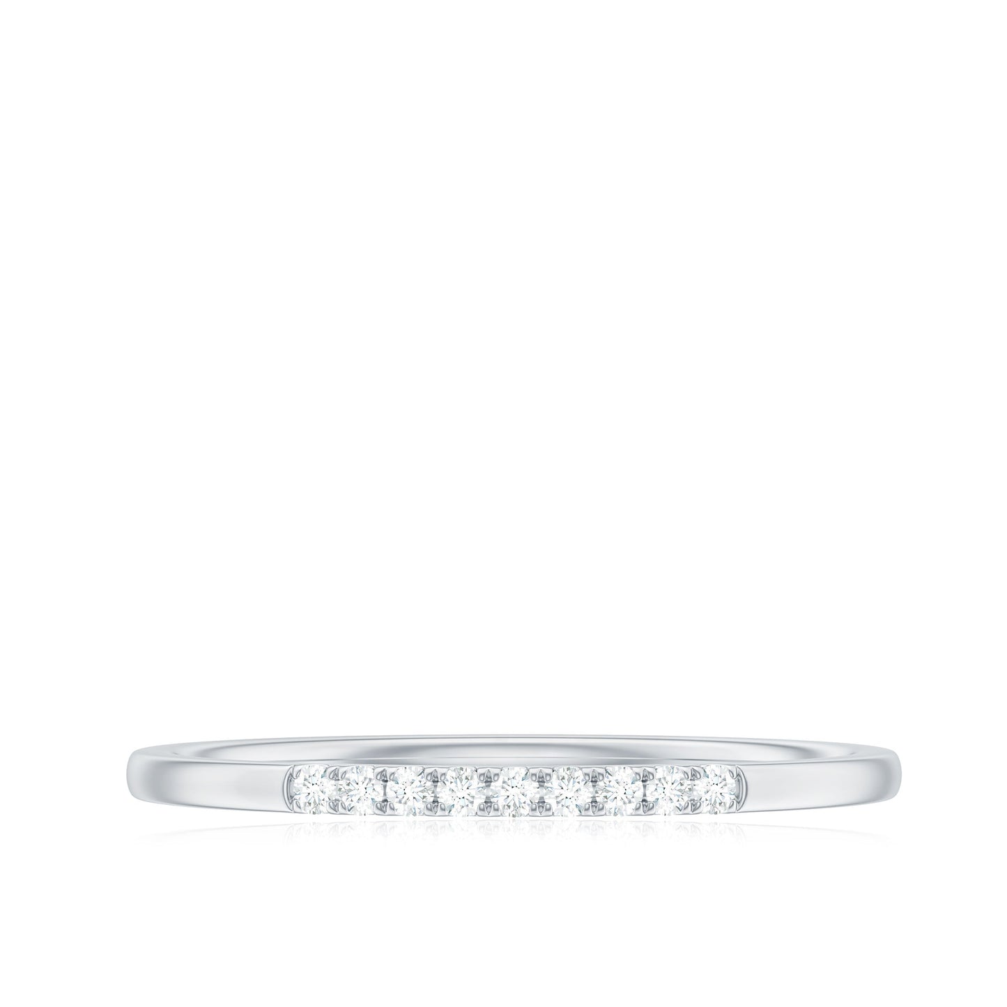 Minimalist Diamond Stackable Ring for Women