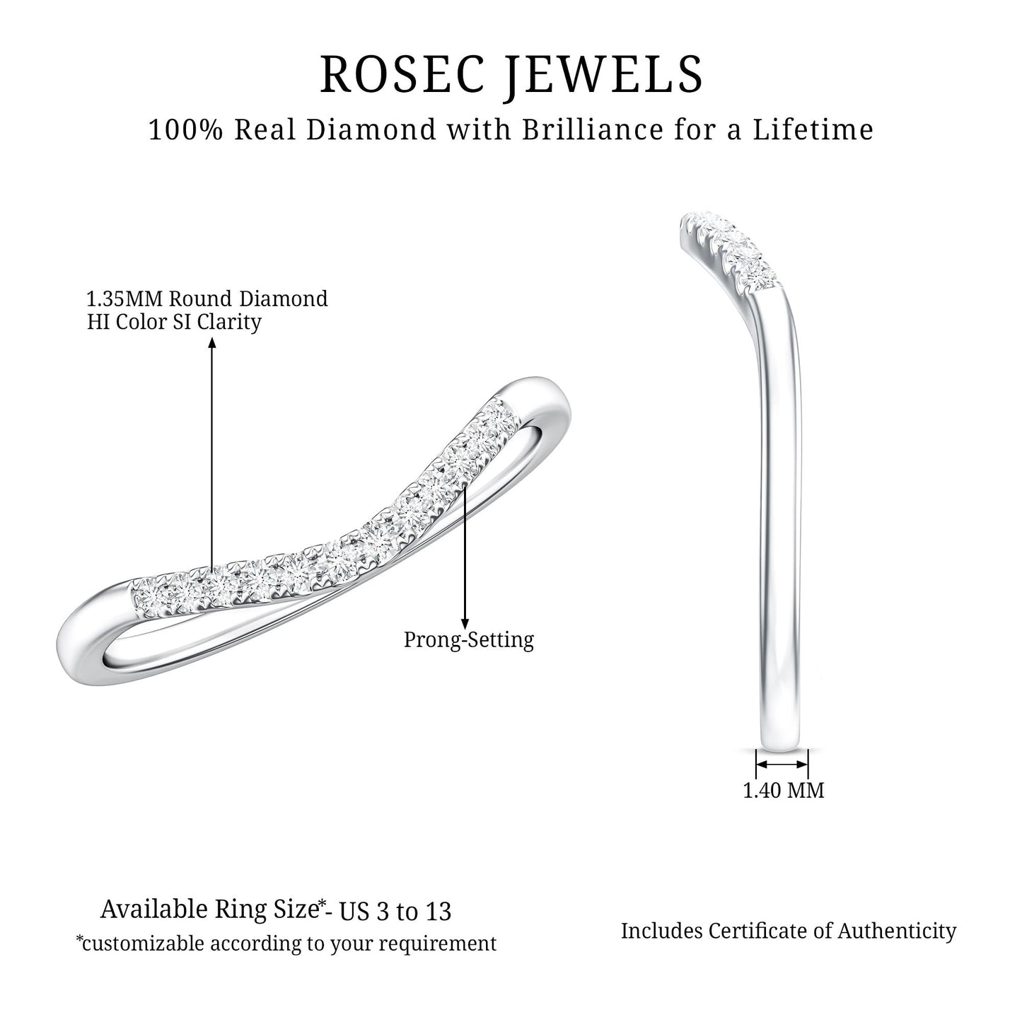 Diamond Curved Enhancer Ring