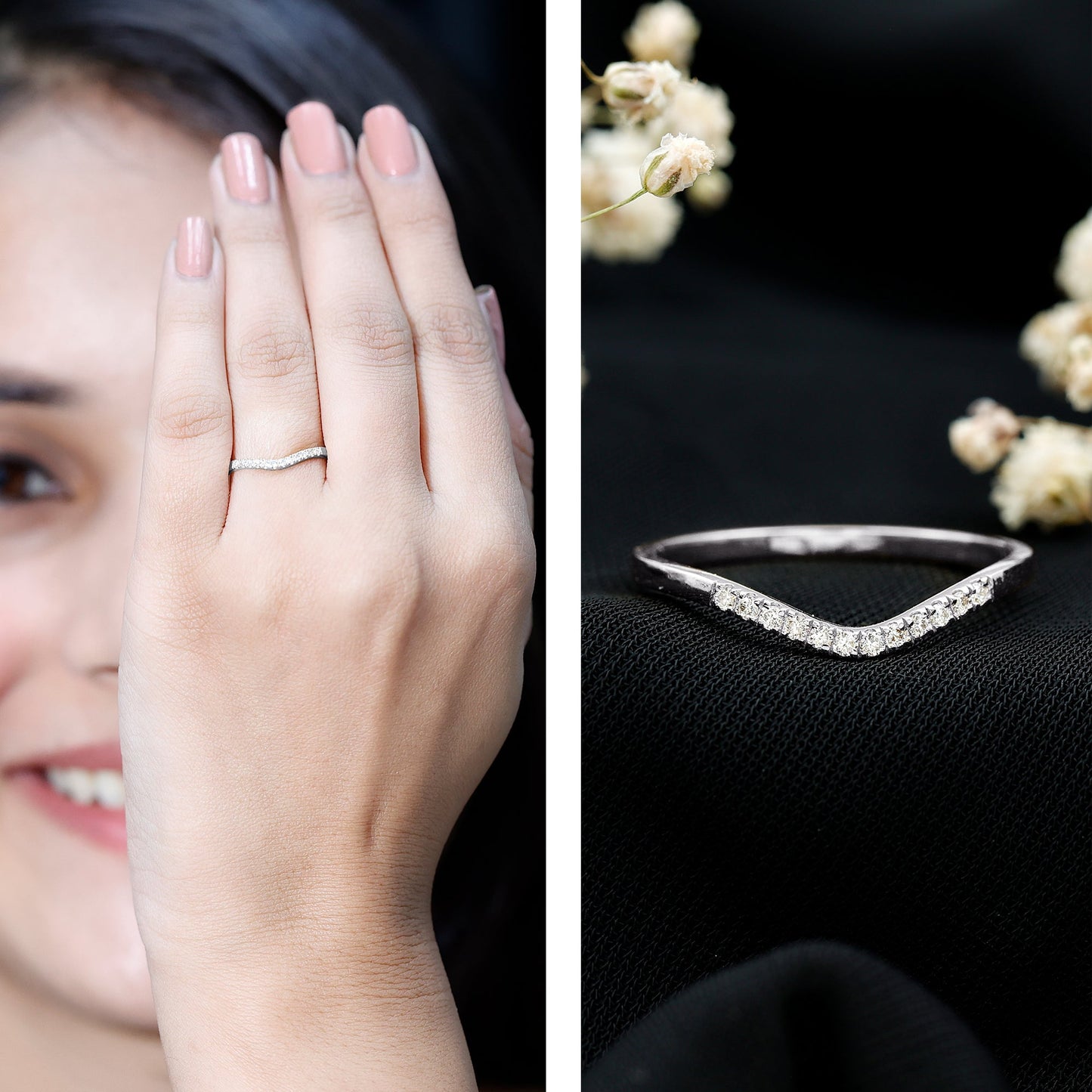 Diamond Curved Enhancer Ring